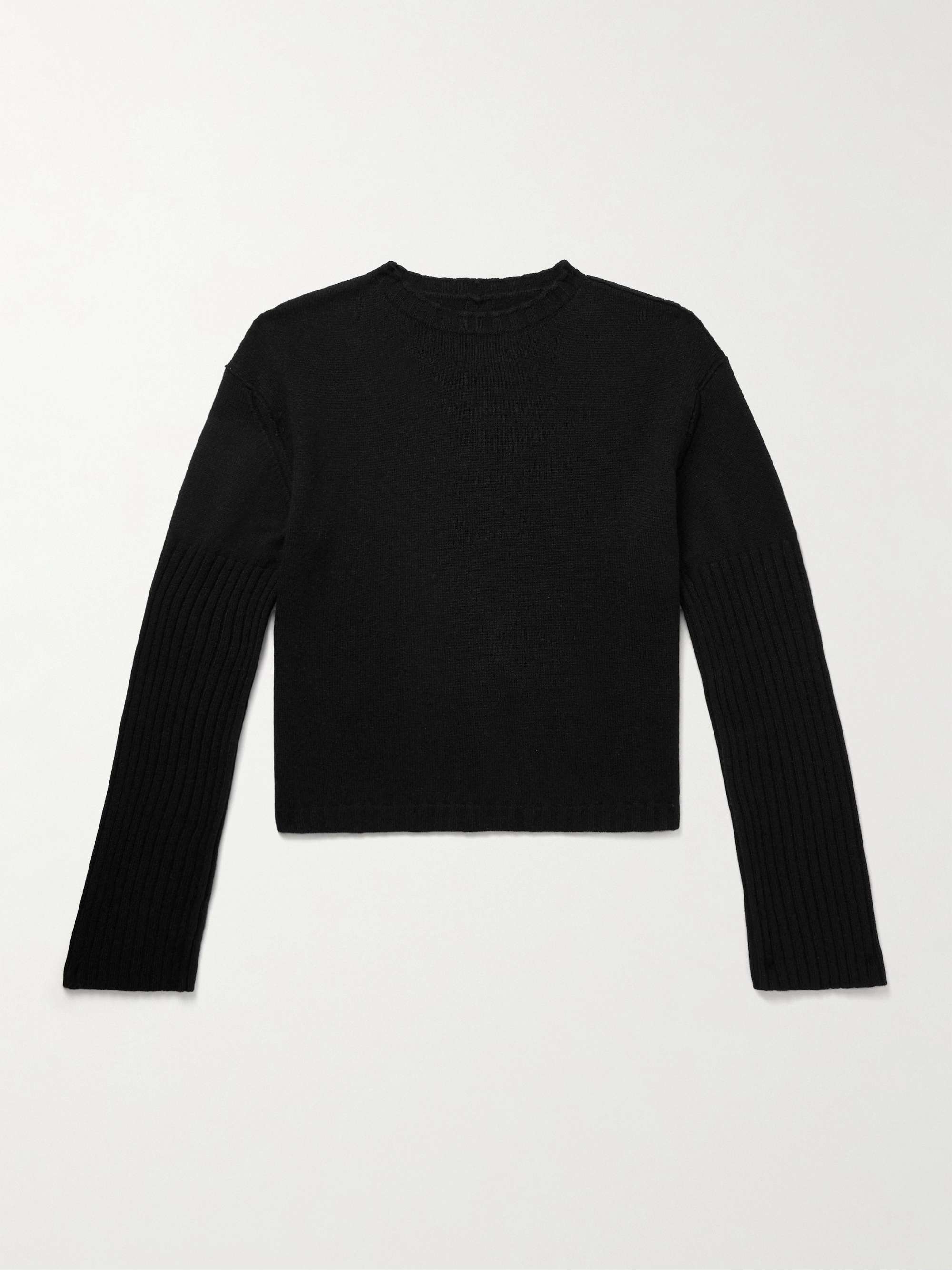 Cropped Cashmere Sweater view