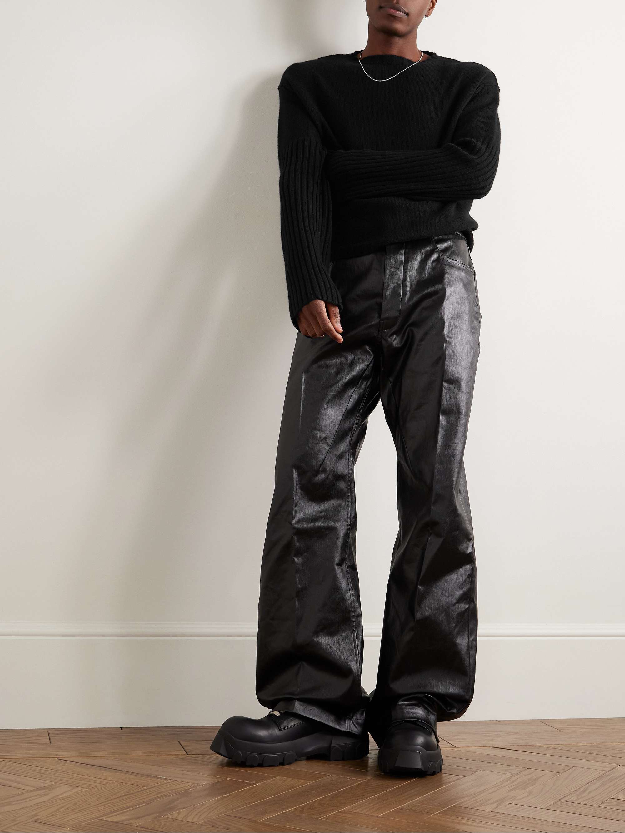 Cropped Cashmere Sweater view