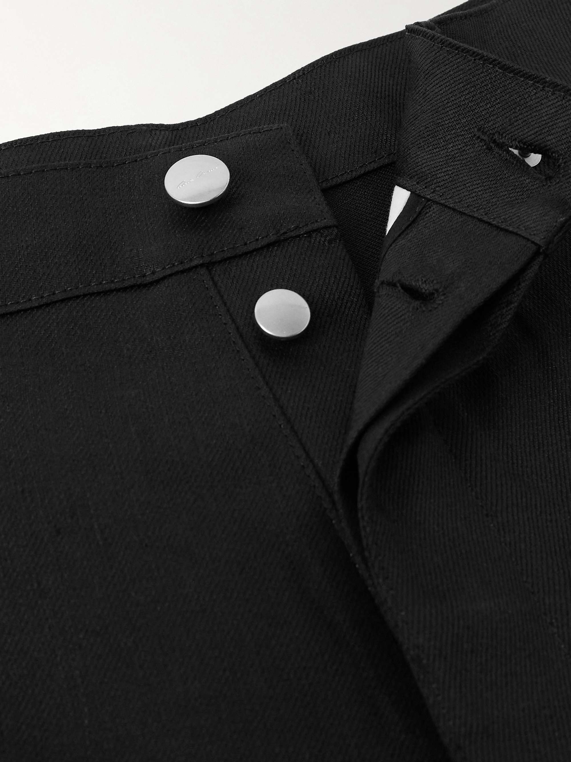 Bolan Flared Linen-Twill Cargo Trousers view