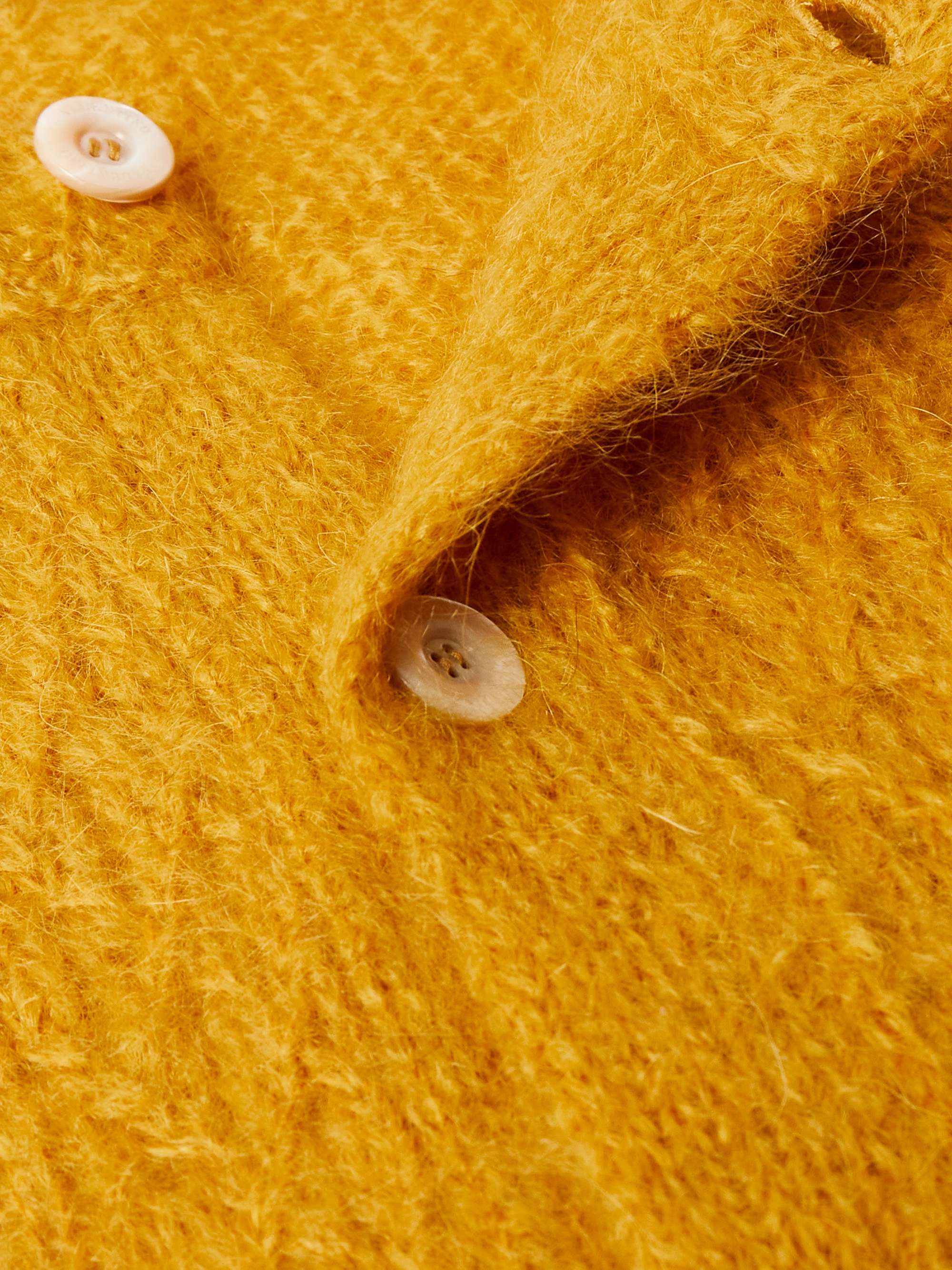 Cable-Knit Mohair-Blend Cardigan view