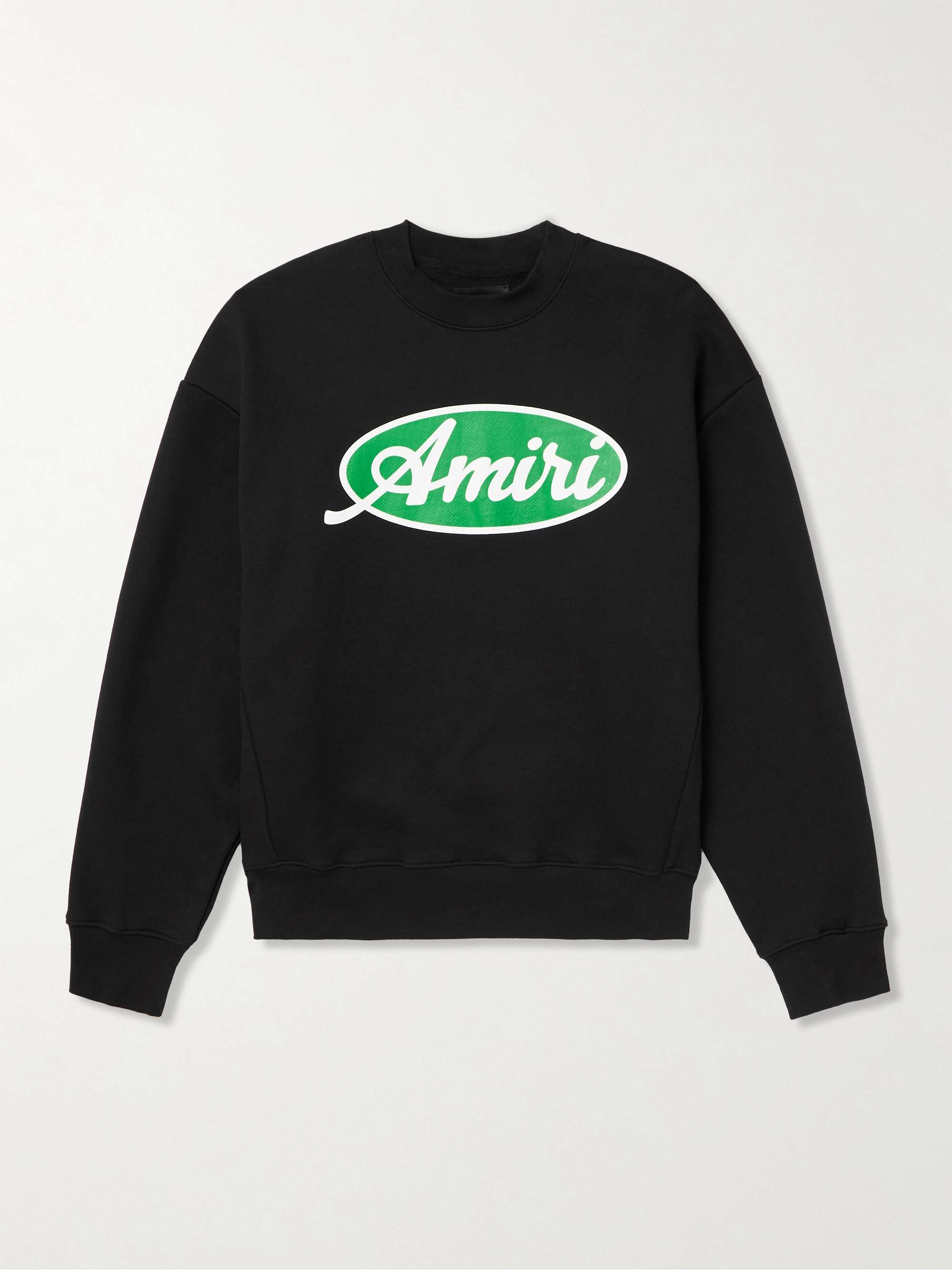 Oversized Logo-Print Cotton-Jersey Sweatshirt view