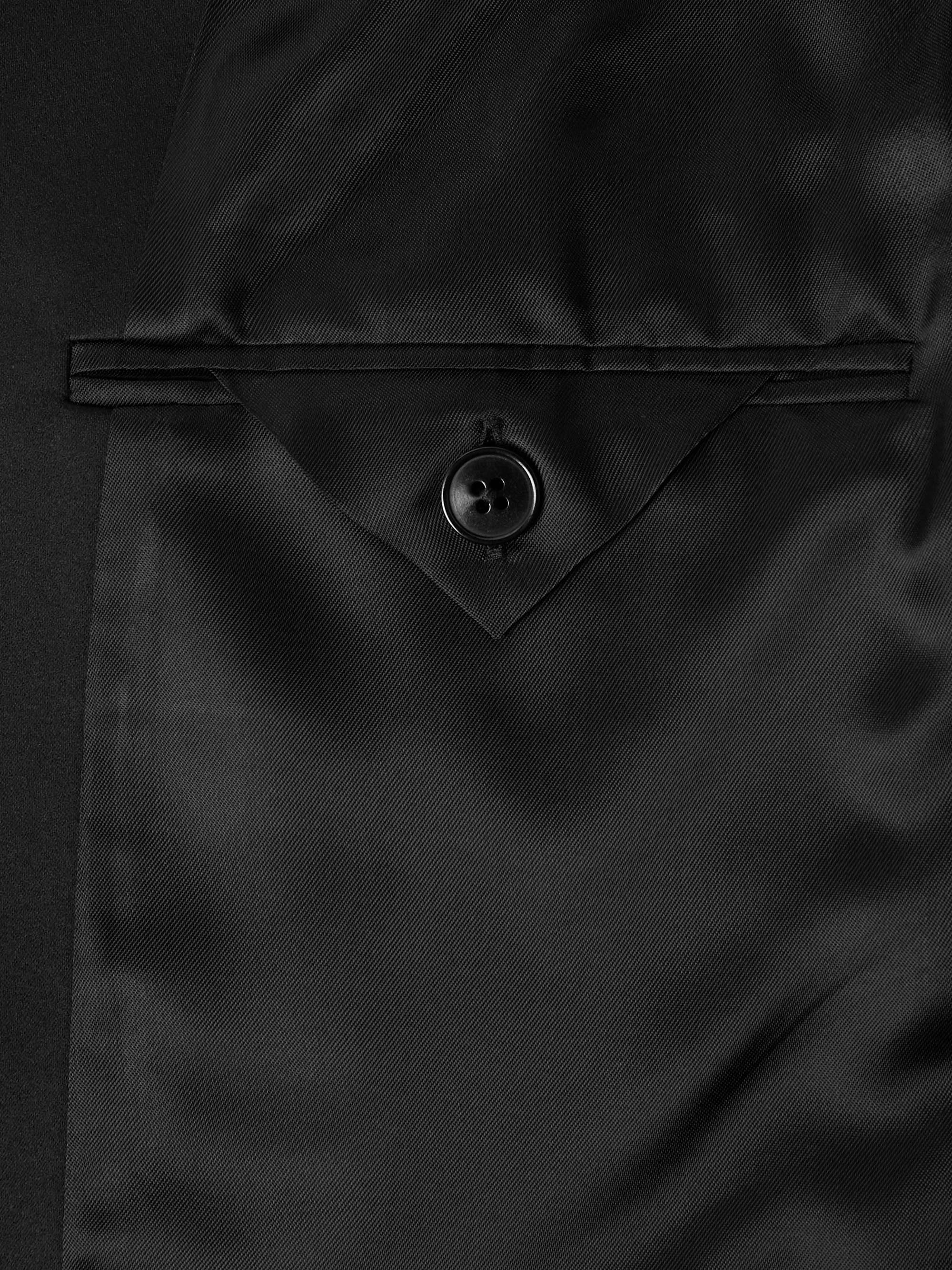 Slim-Fit Satin-Trimmed Wool and Mohair-Blend Tuxedo view