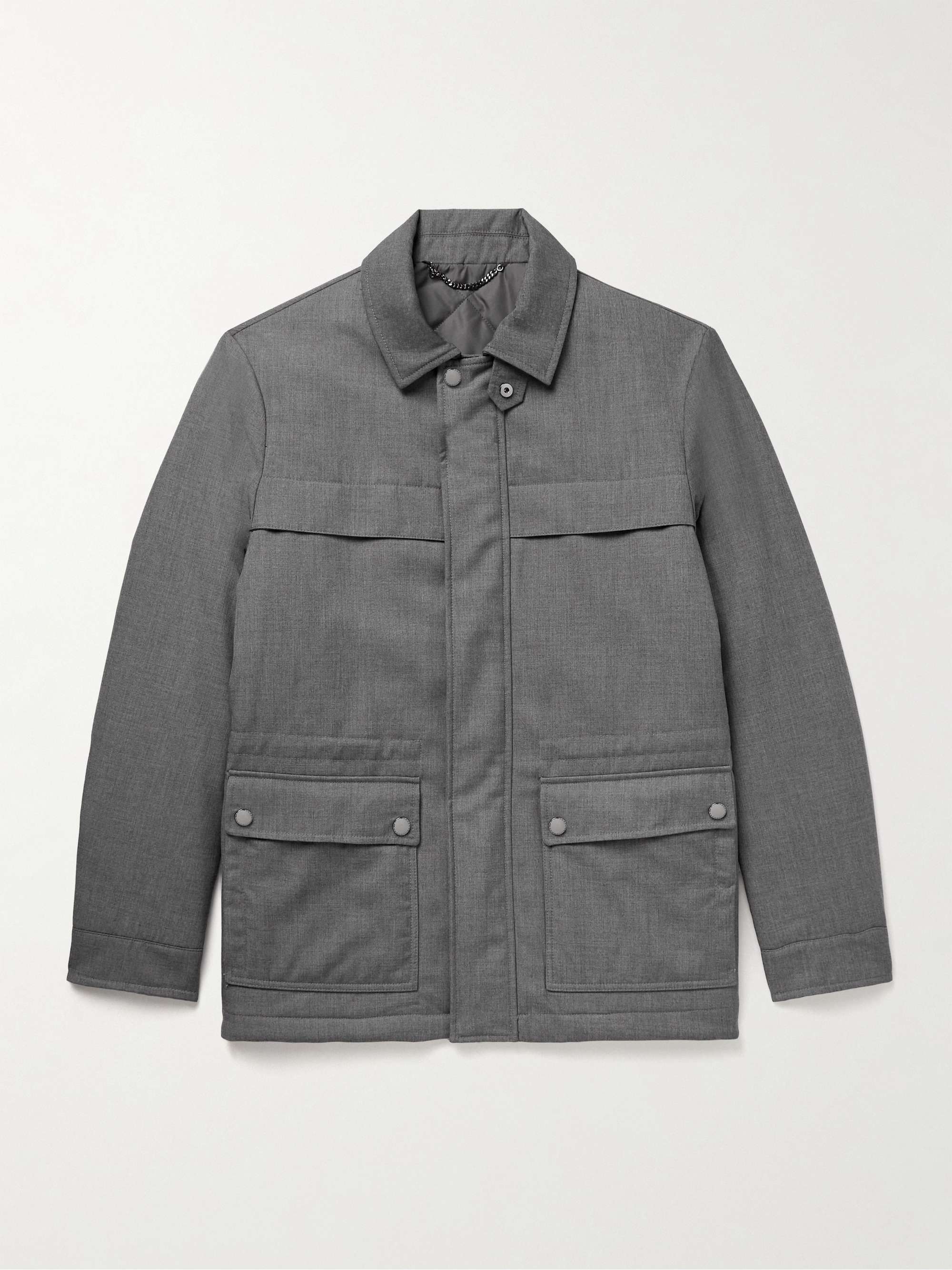 Padded Twill Field Jacket view