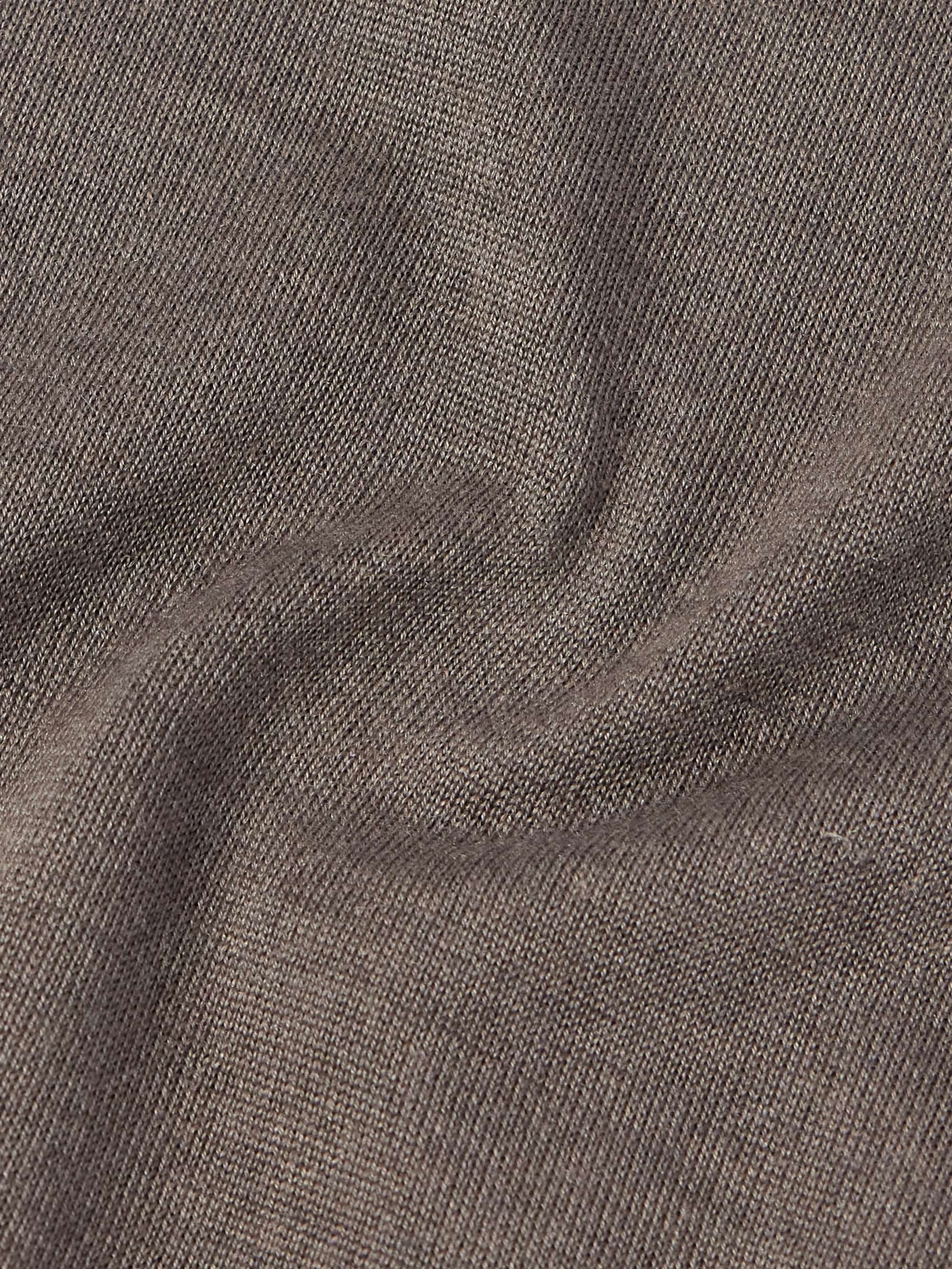 Cashmere and Silk-Blend T-Shirt view