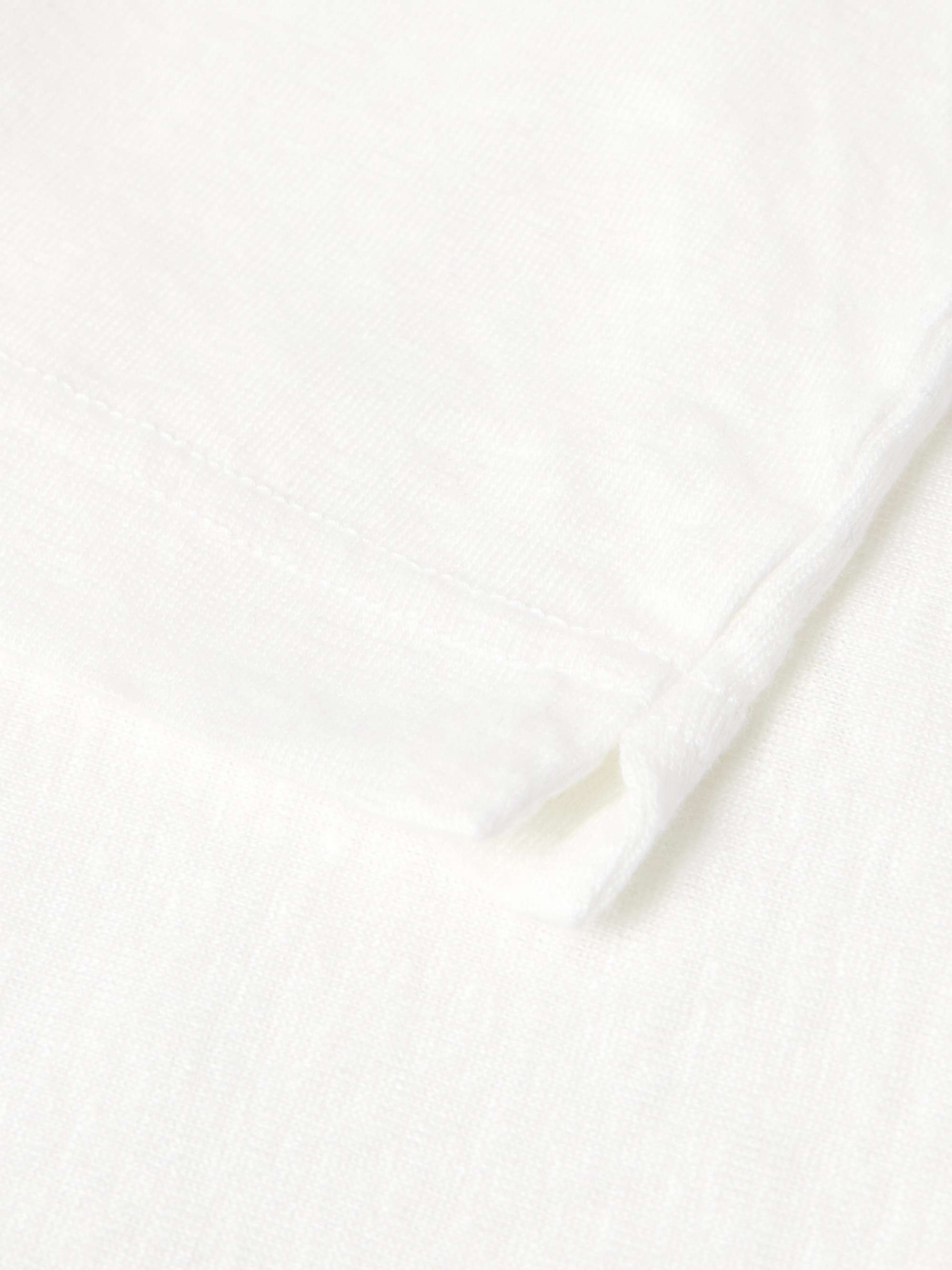 Linen-Blend Jersey T-Shirt view