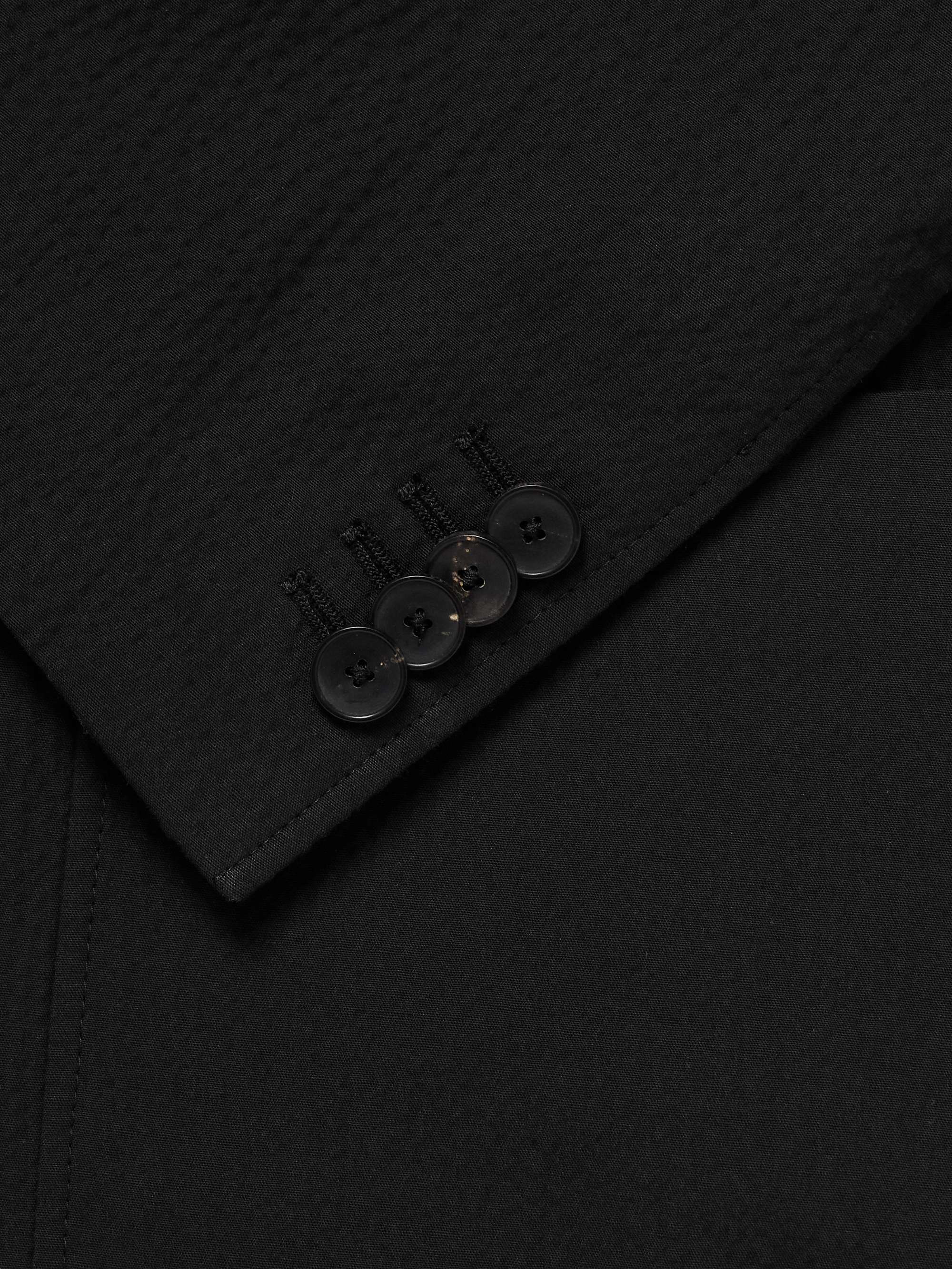 Stretch-Cotton Seersucker Suit Jacket view