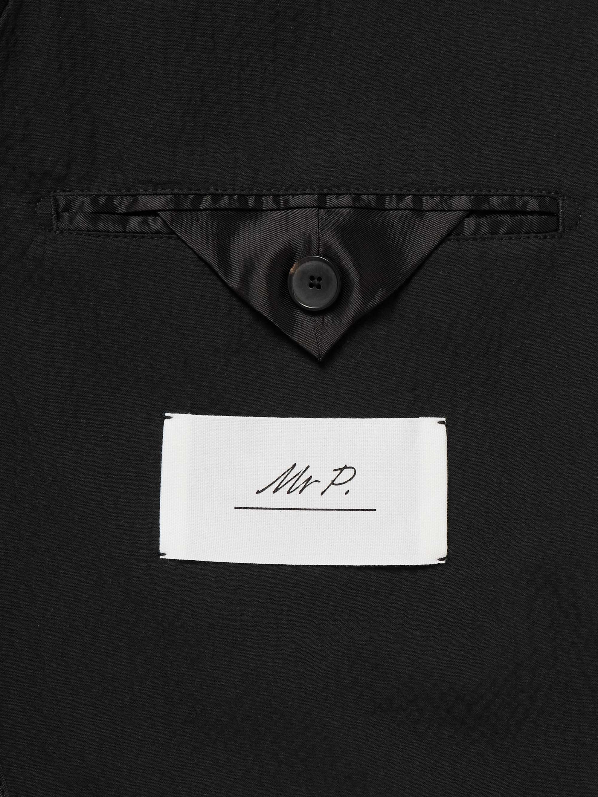 Stretch-Cotton Seersucker Suit Jacket view
