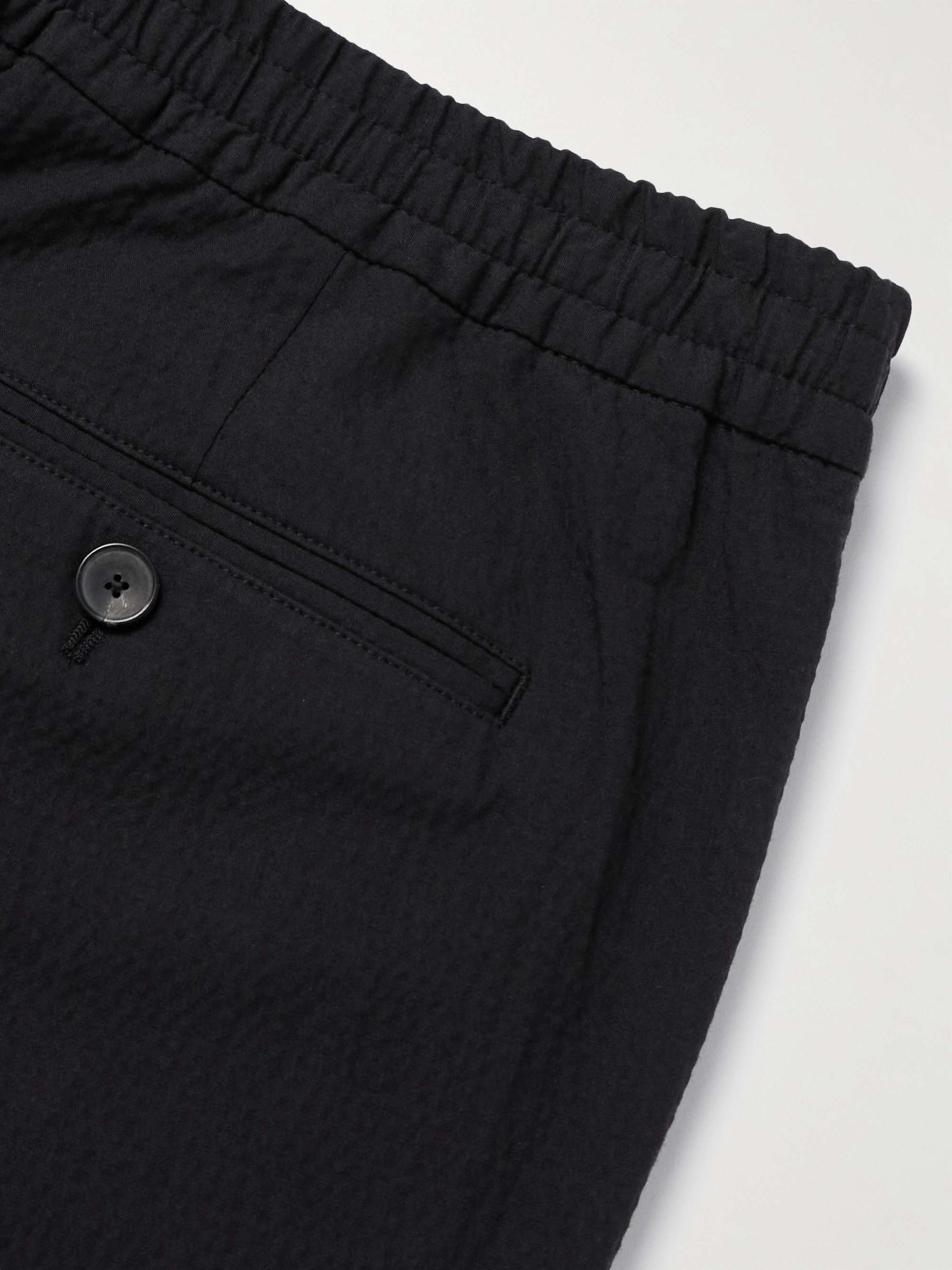 James Tapered Stretch-Cotton Seersucker Suit Trousers view
