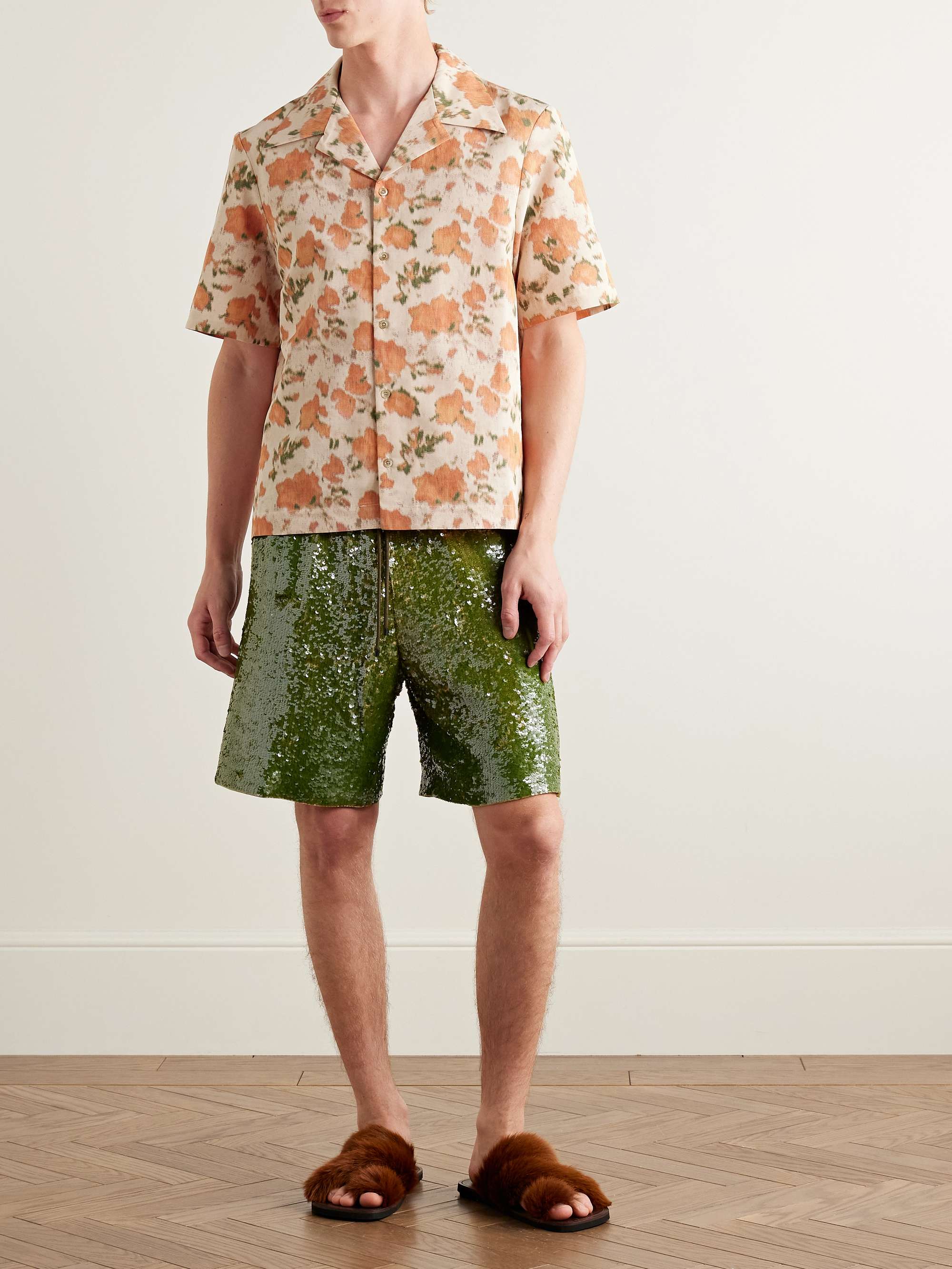 Pino Floral-Print Woven Shirt view