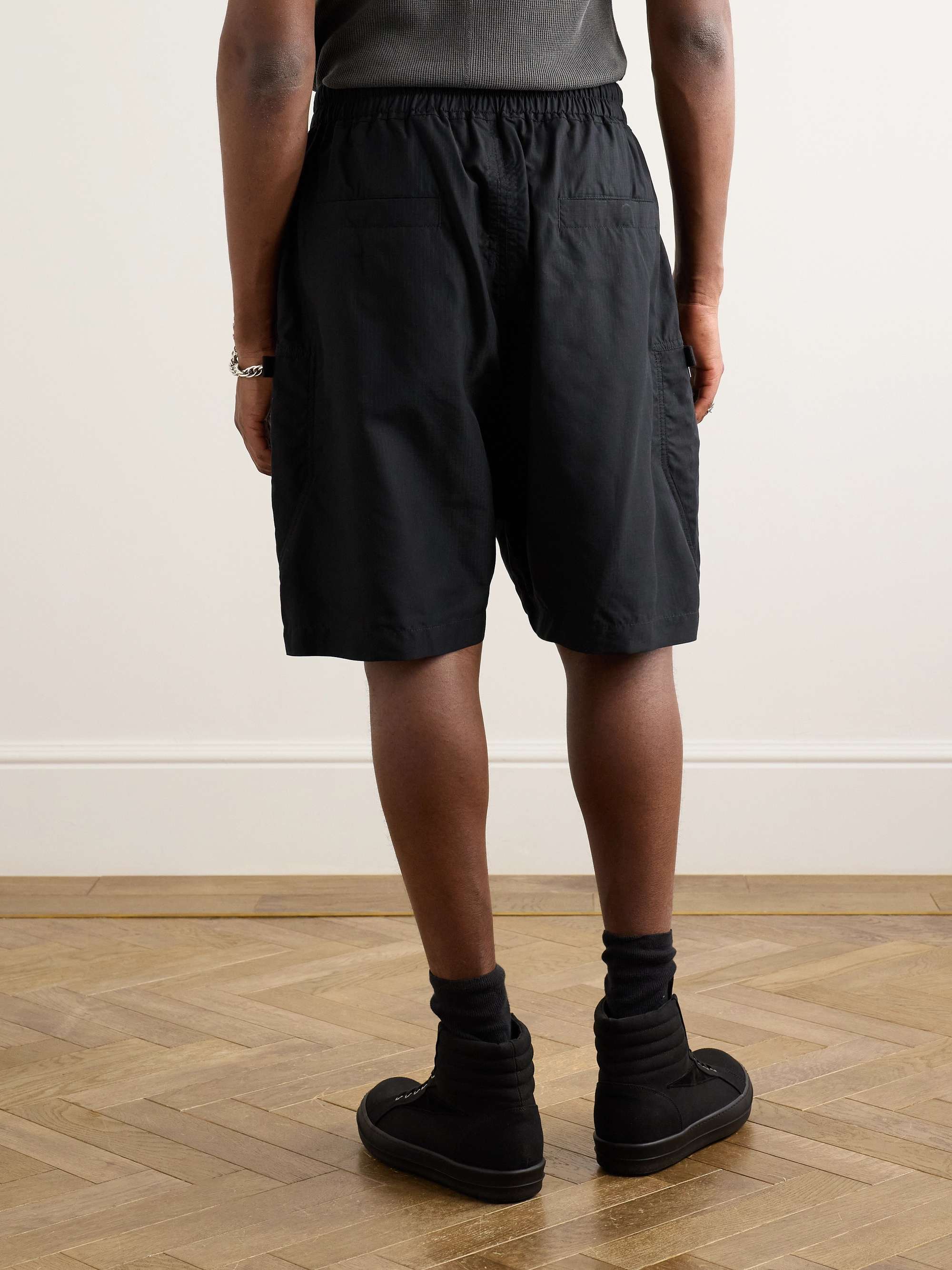 Bauhaus Straight-Leg TENCEL™ Lyocell-Ripstop Drawstring Shorts view
