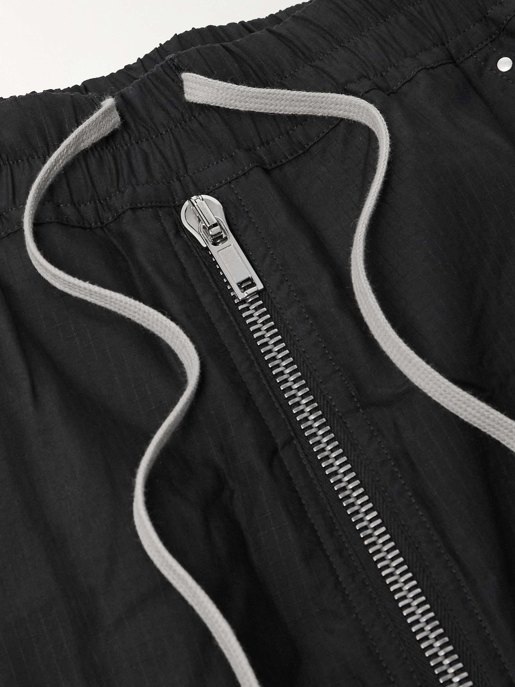 Belas Wide-Leg TENCEL™-Ripstop Drawstring Cargo Trousers view