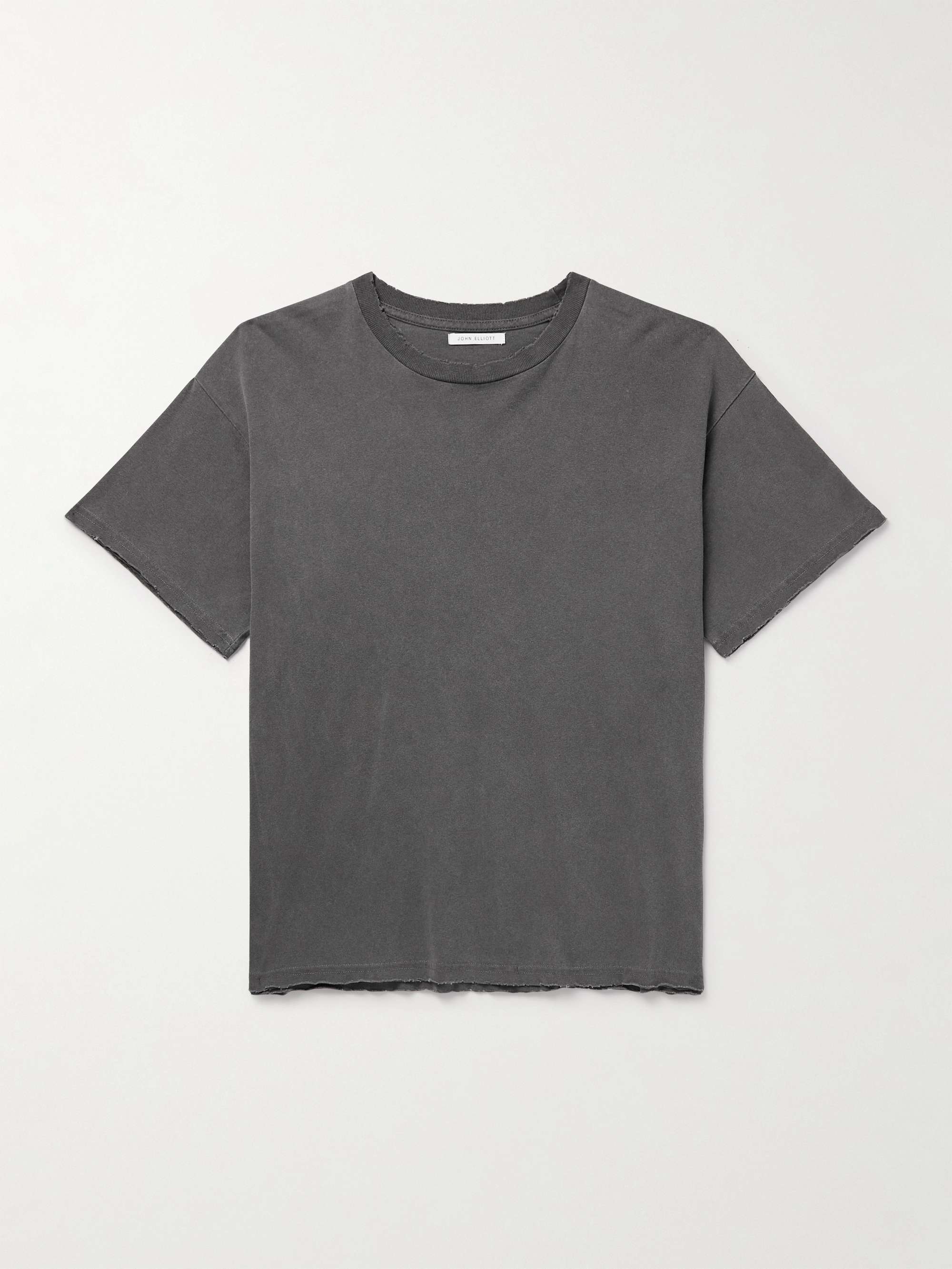 Folsom Distresesd Cotton-Jersey T-Shirt view