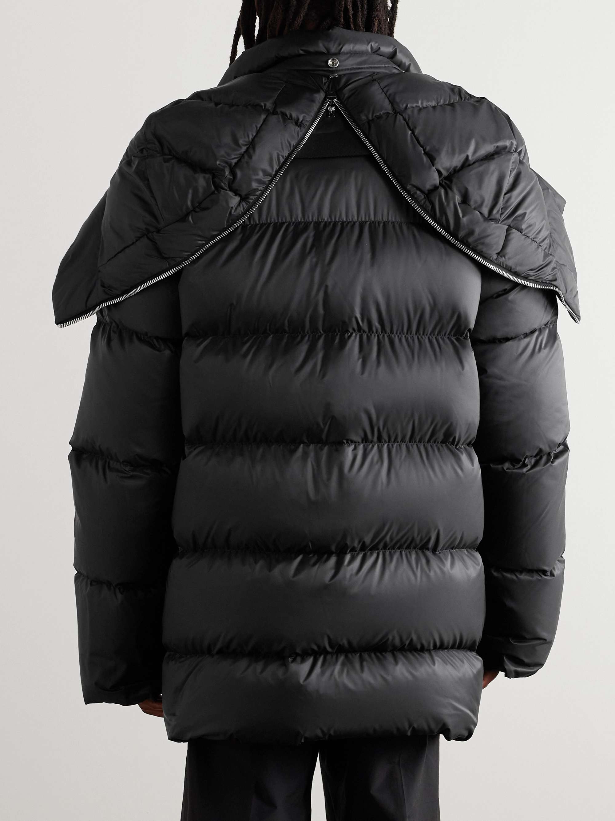 + Moncler Cyclopic Quilted Padded Shell Hooded Down Jacket view