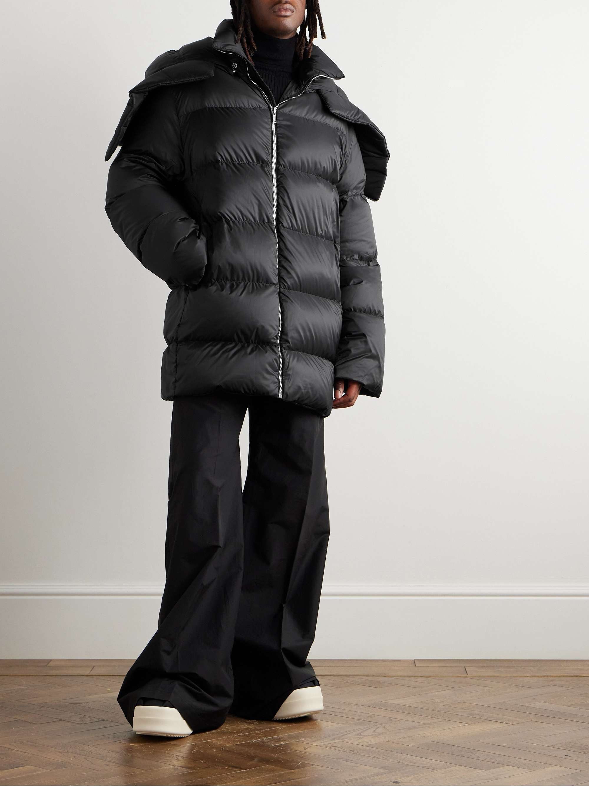 + Moncler Cyclopic Quilted Padded Shell Hooded Down Jacket view
