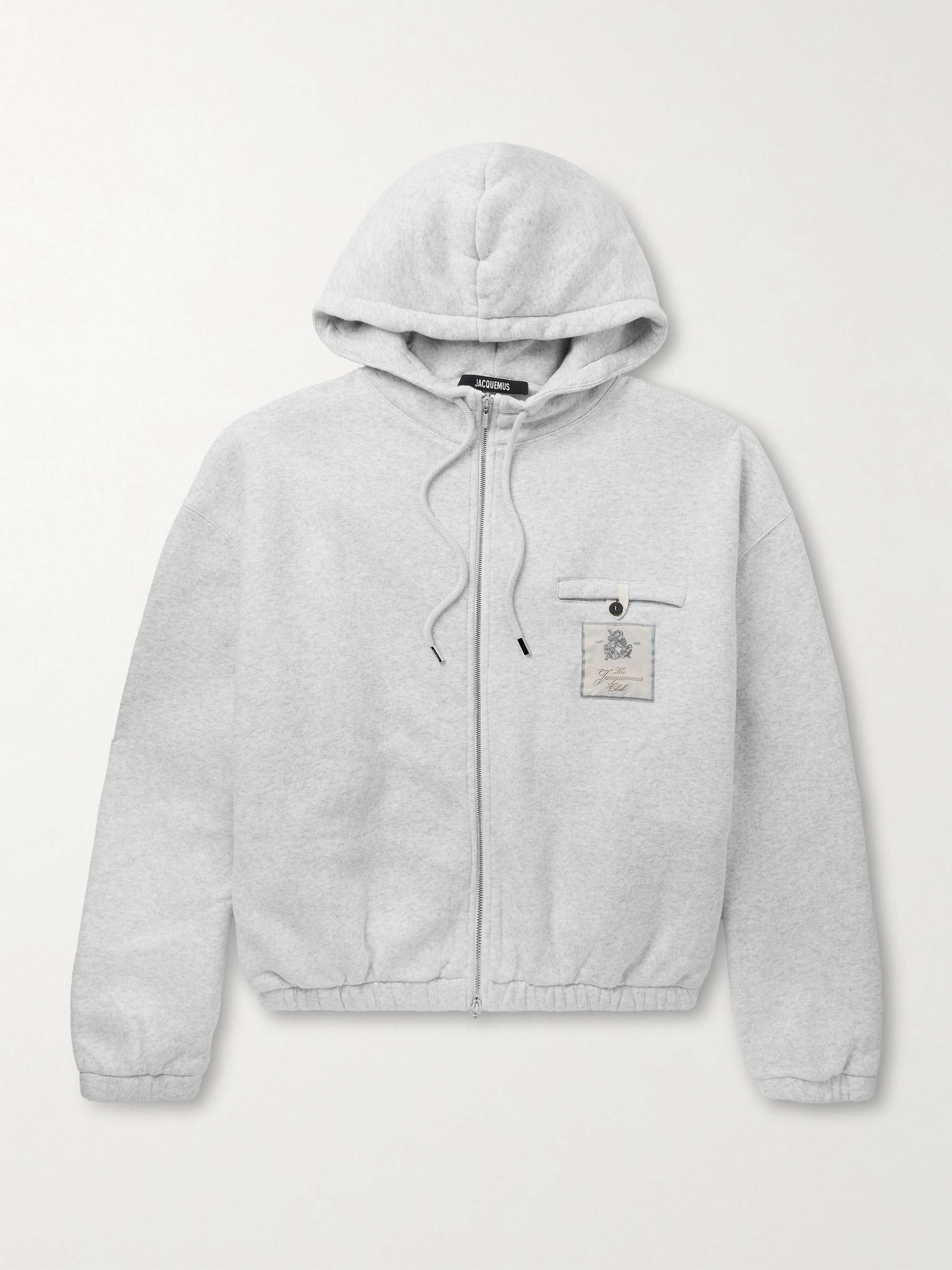 Torneo Logo-Detailed Cotton-Jersey Hoodie view