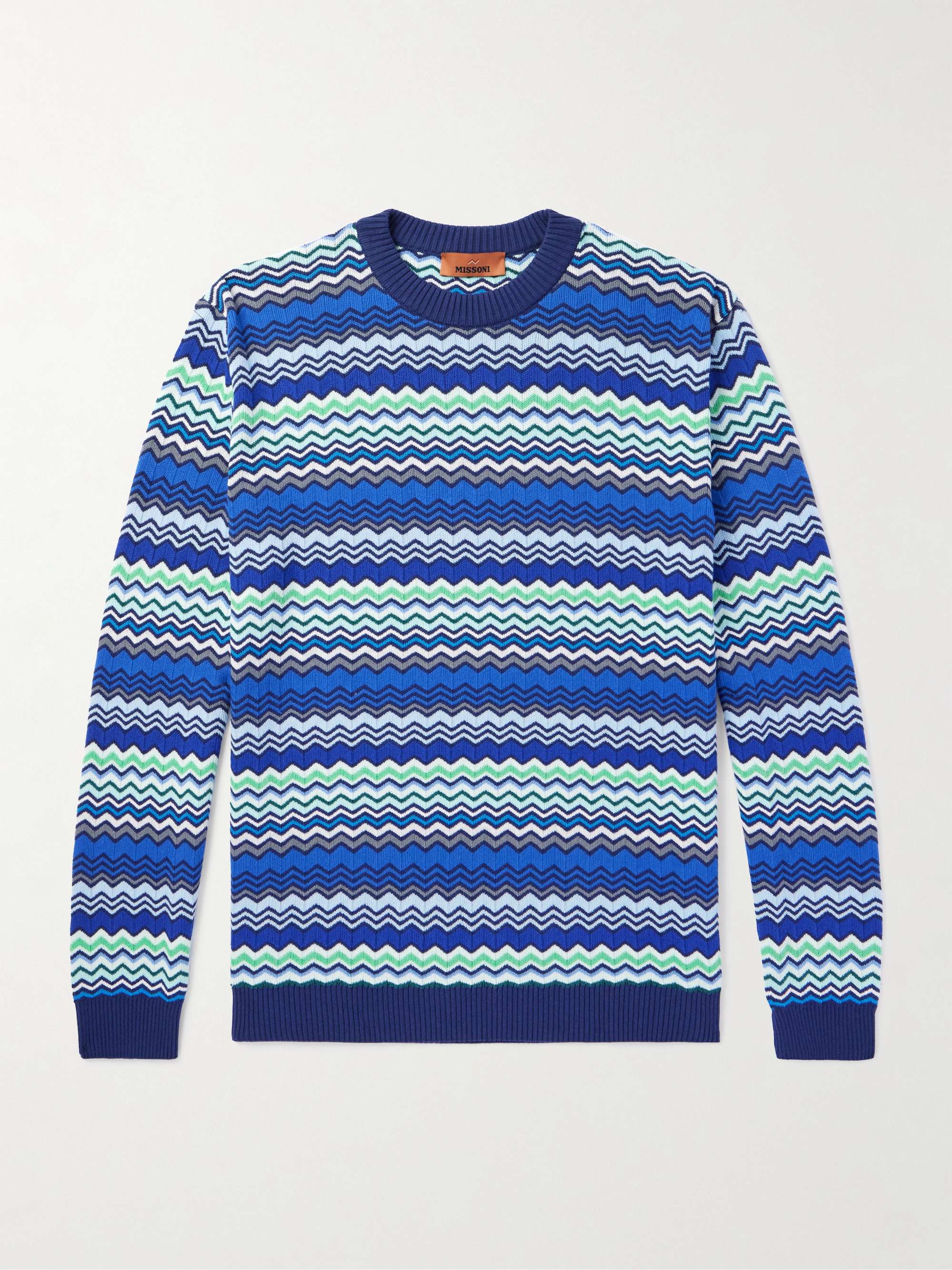 Striped Cotton Sweater view