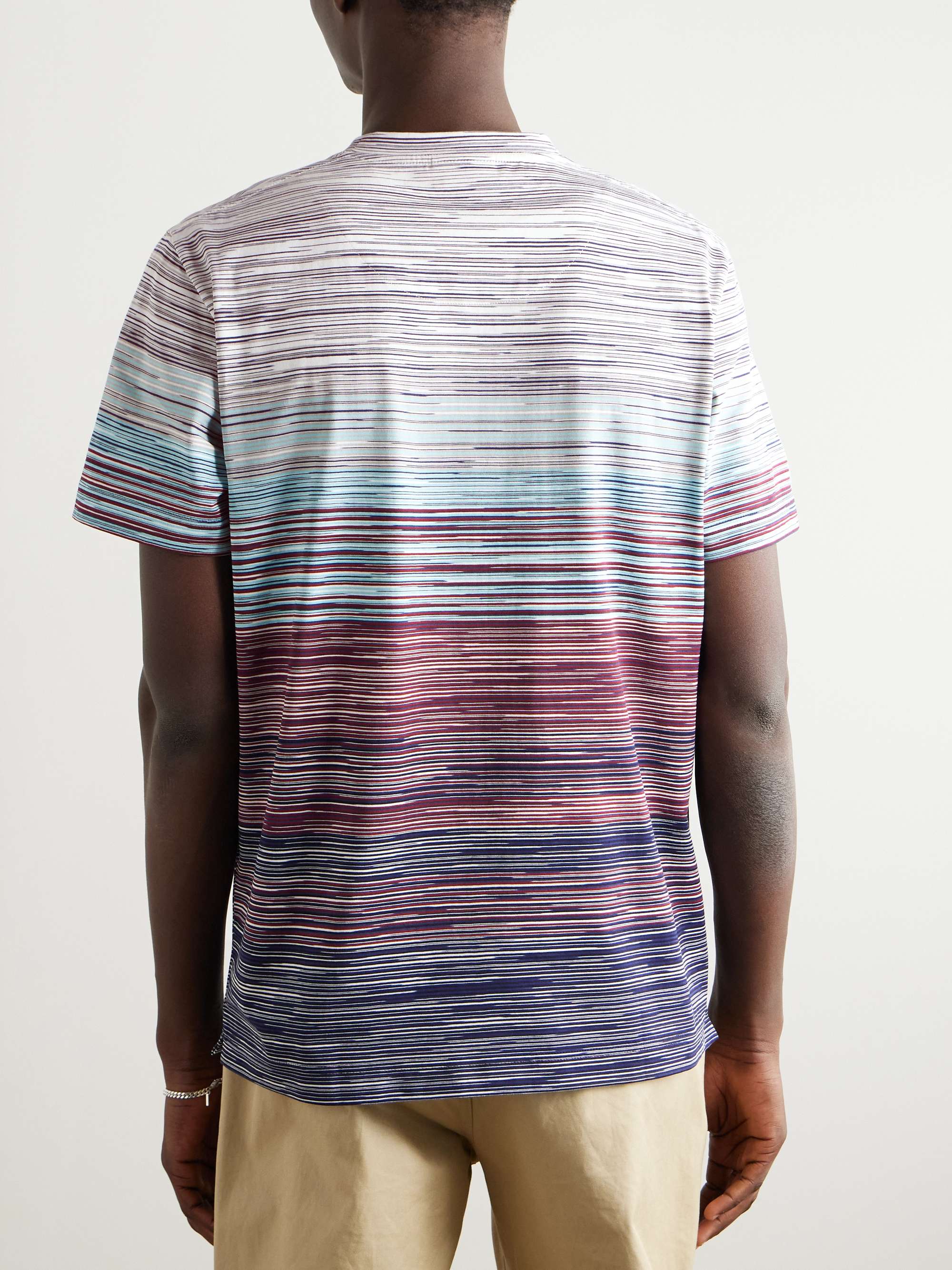 Space-Dyed Cotton-Jersey T-Shirt view