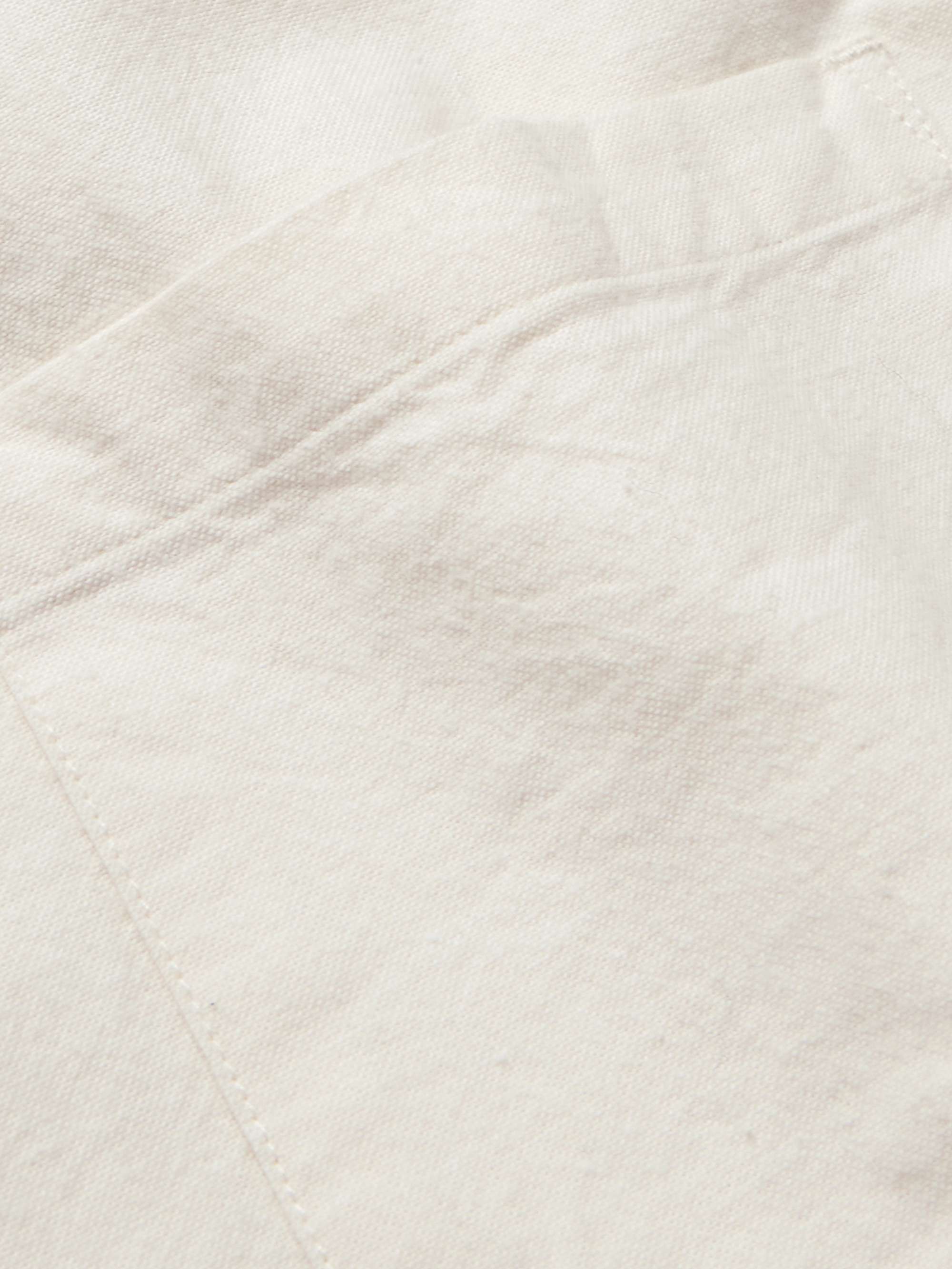 Button-Down Brushed-Cotton Oxford Shirt view