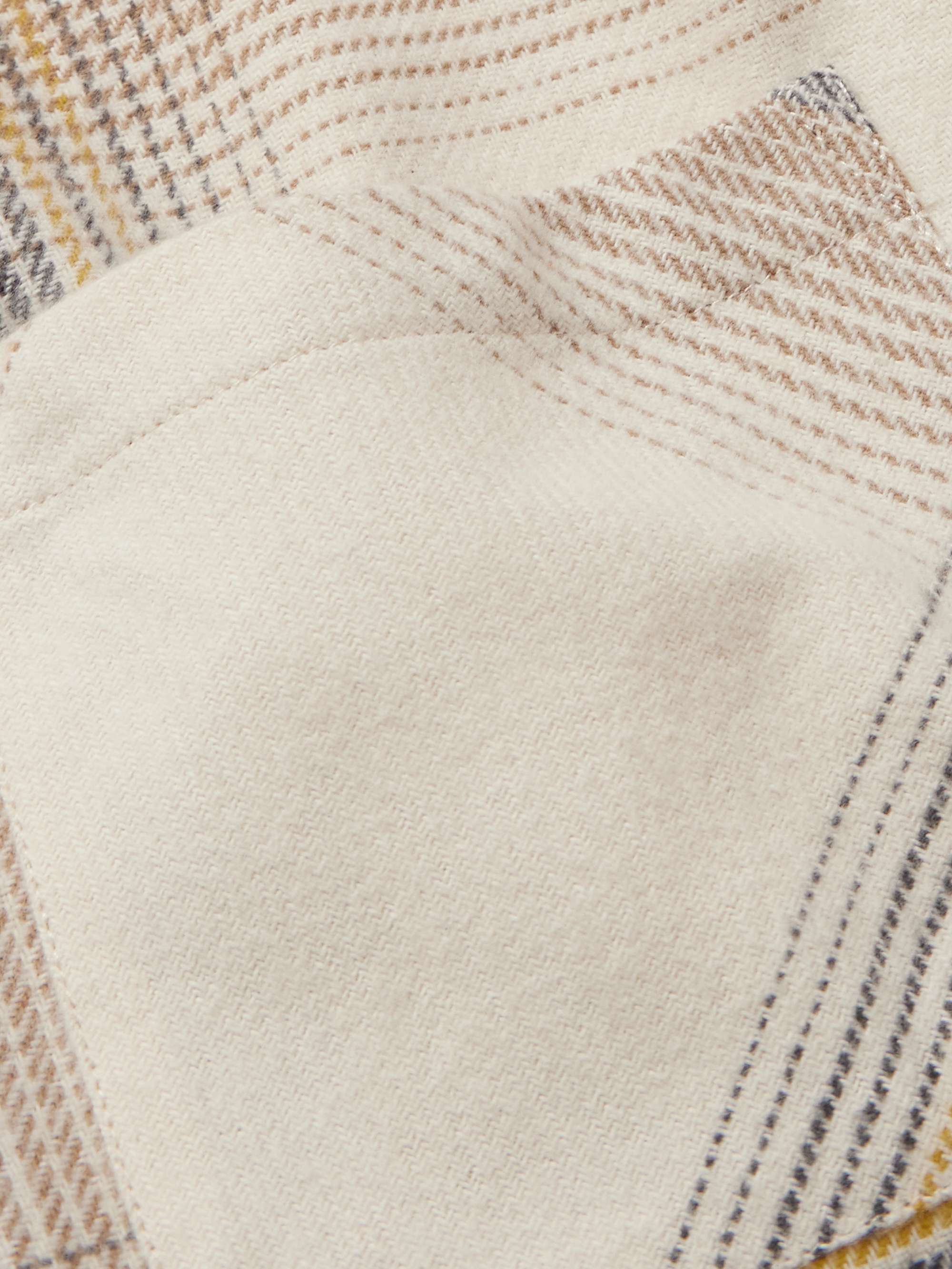 Nogal Checked Cotton-Flannel Shirt view