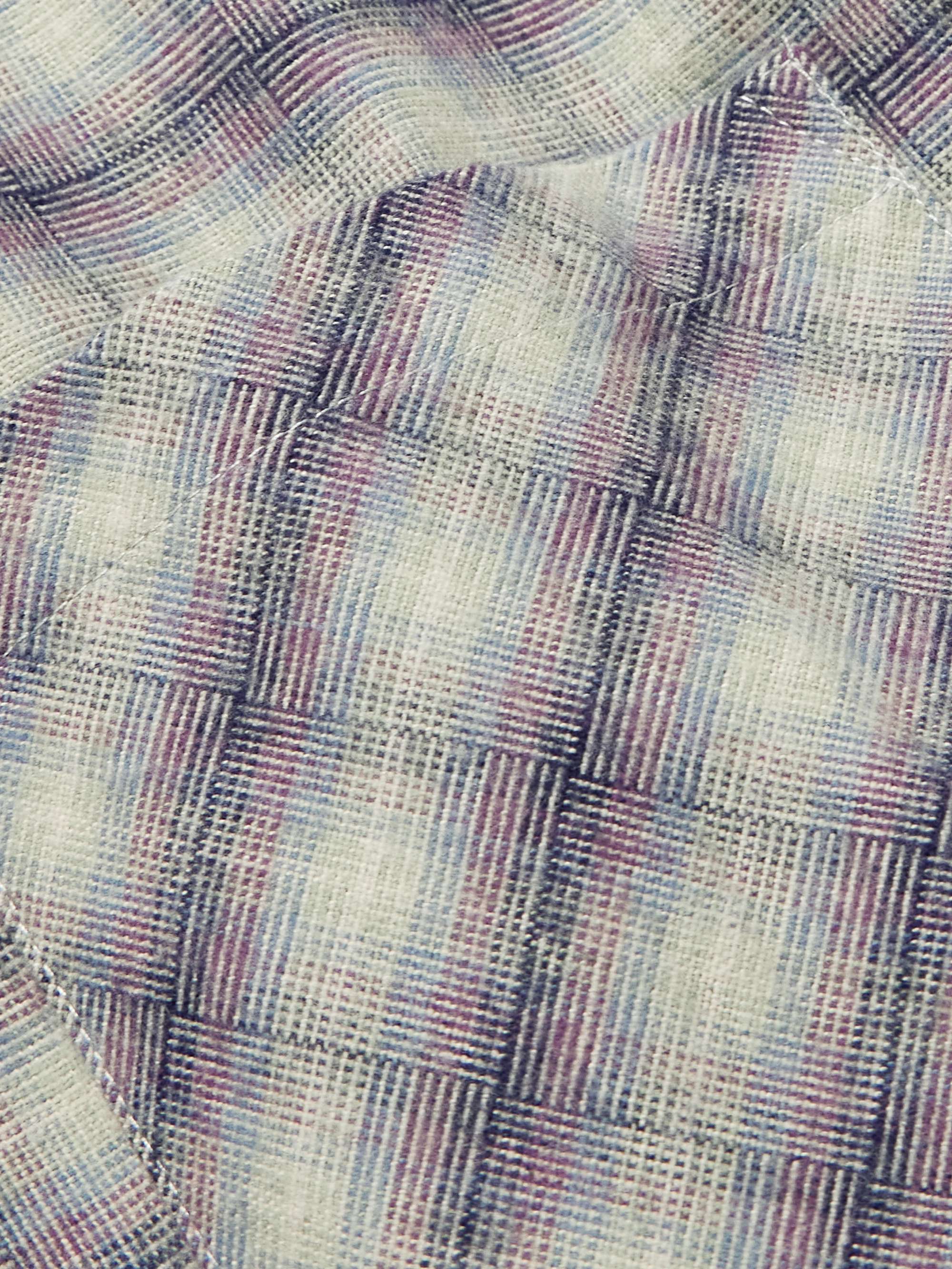 Ilusion Checked Cotton-Jacquard Shirt view