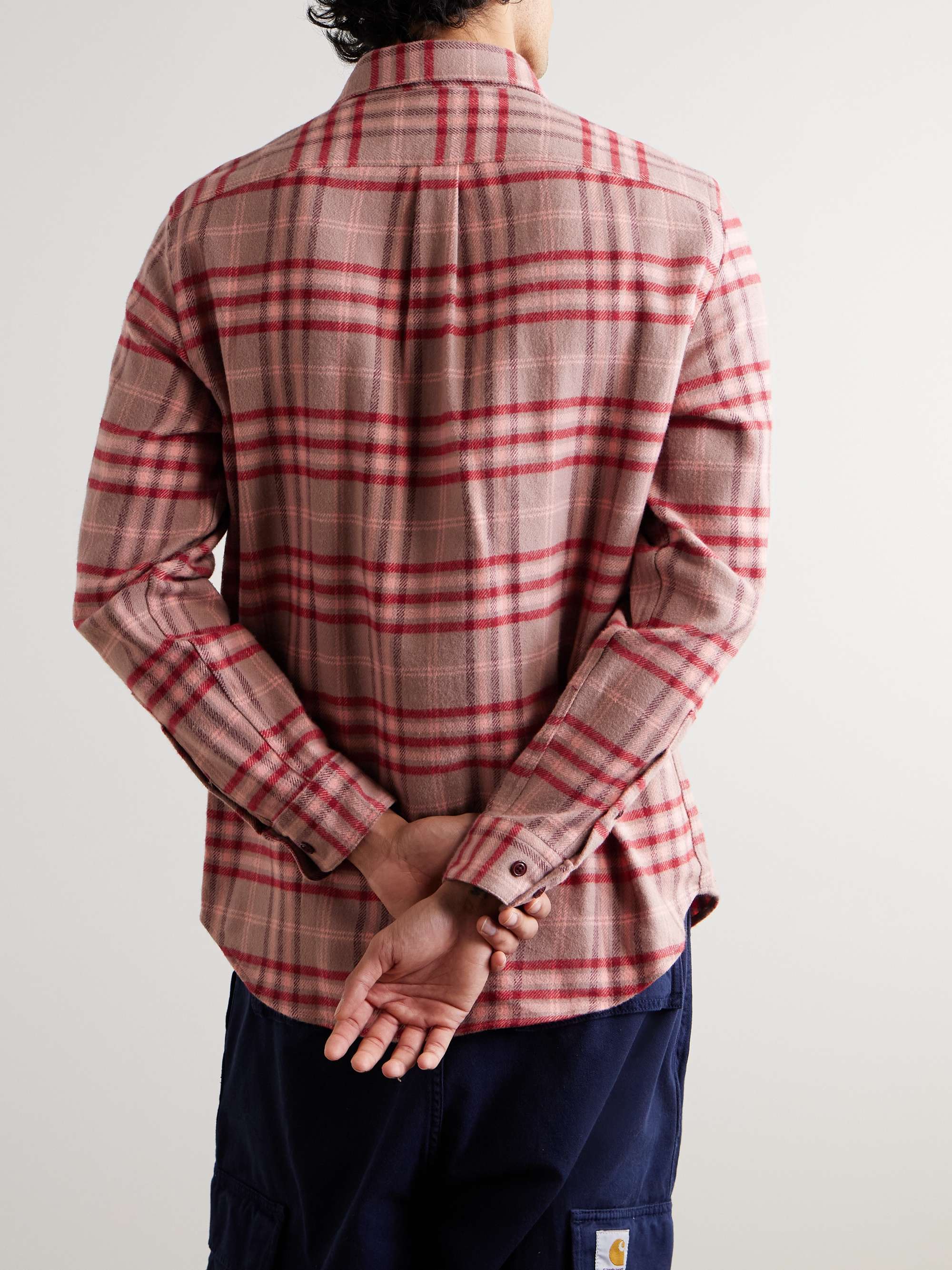 Reservation Checked Cotton-Flannel Shirt view