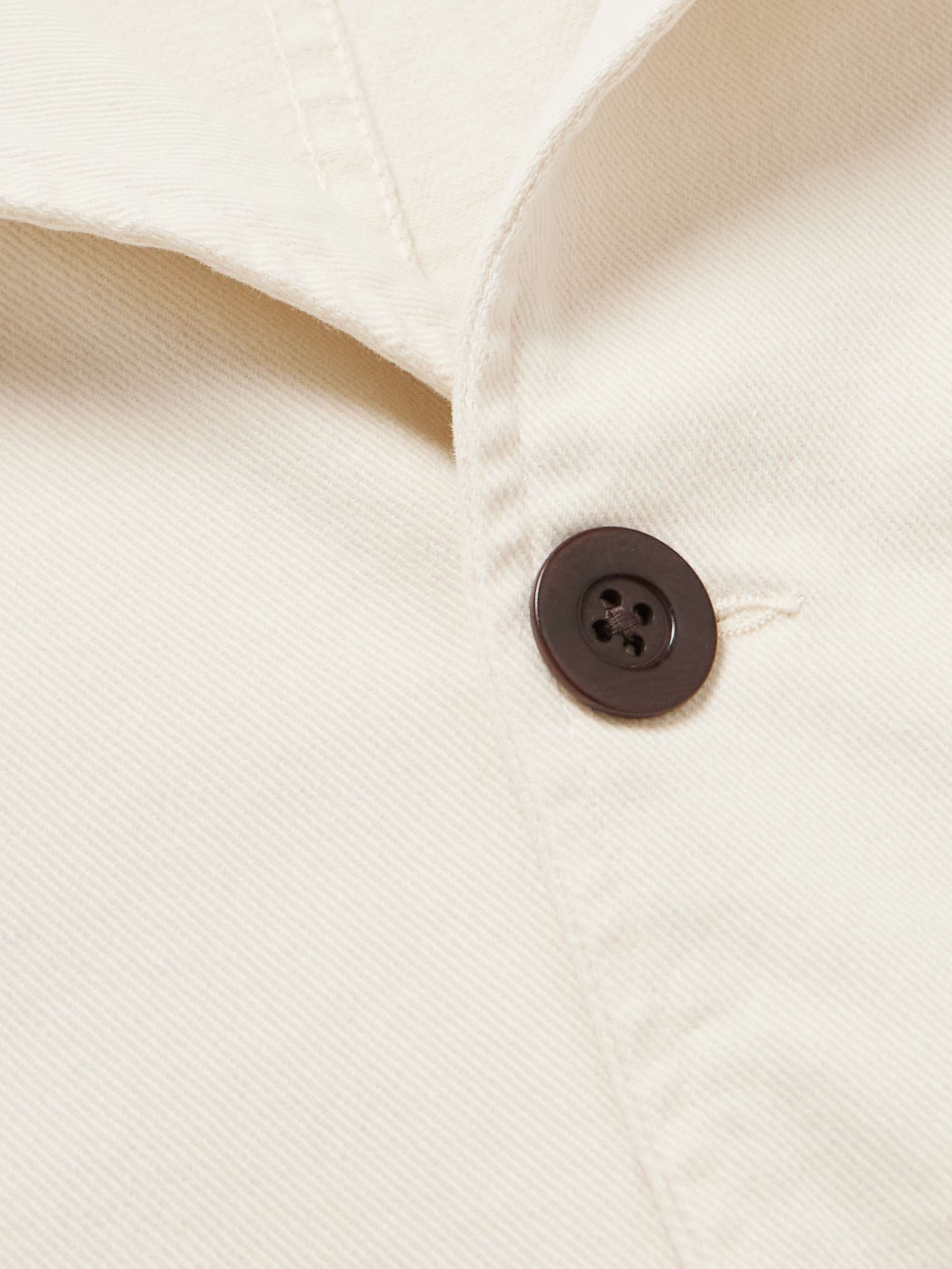 Labura Stretch-Cotton Twill Overshirt view