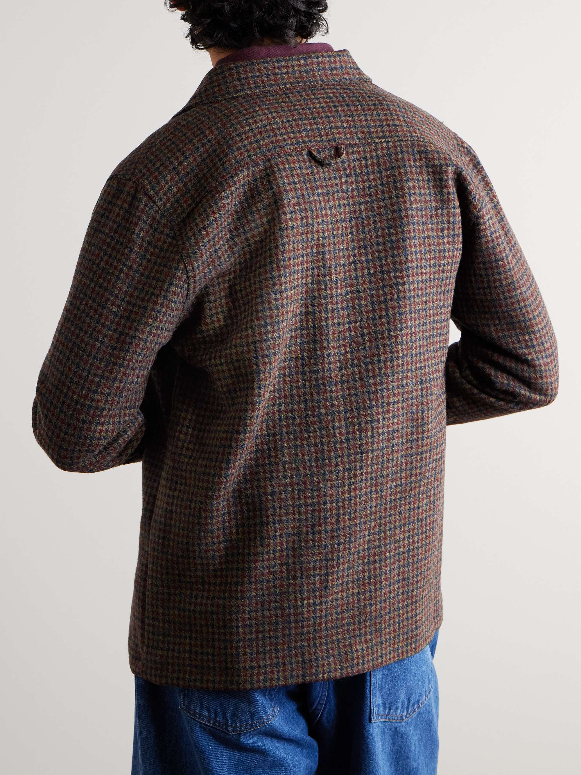 Valle Checked Tweed Overshirt view