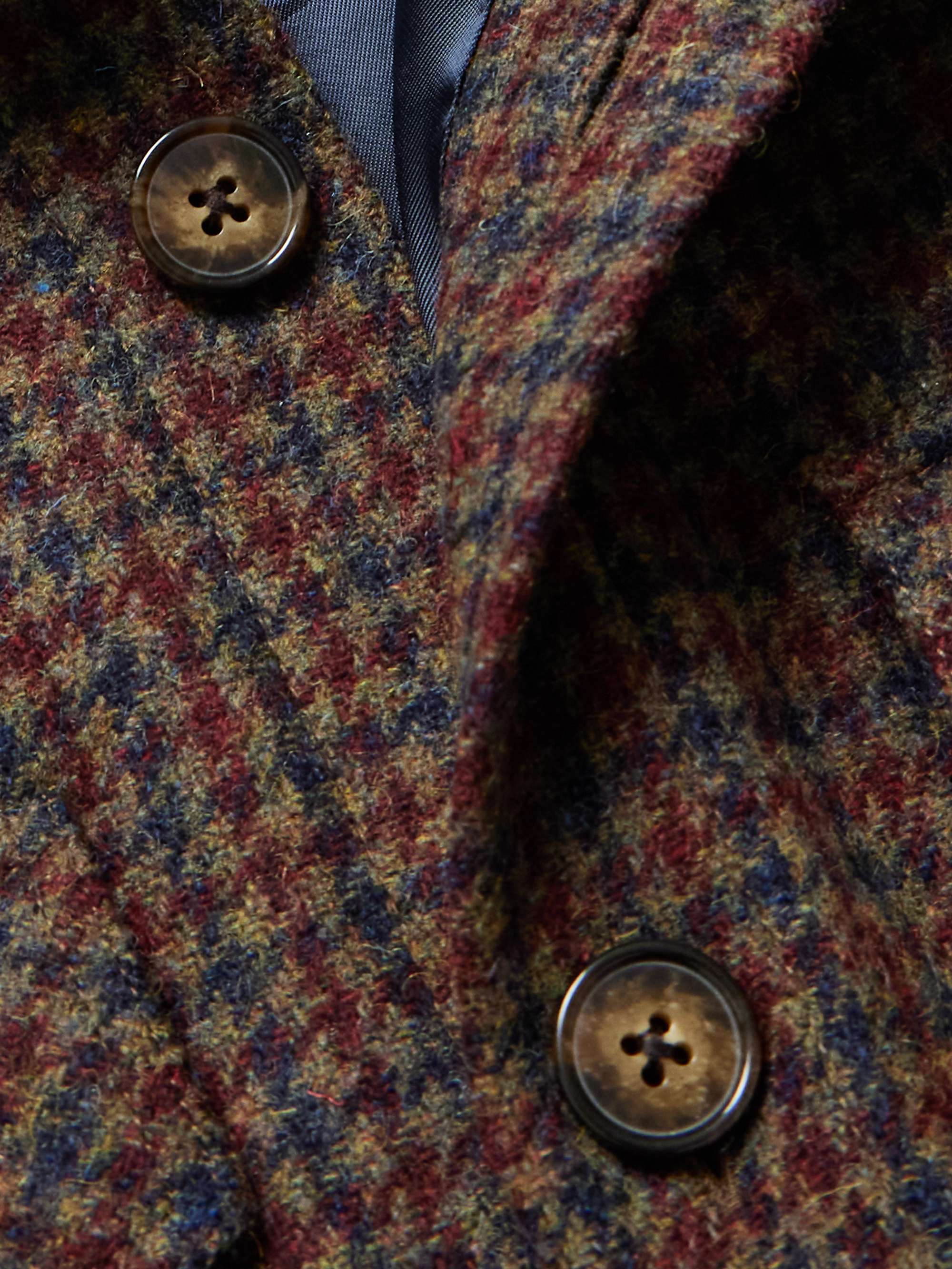 Valle Checked Tweed Overshirt view