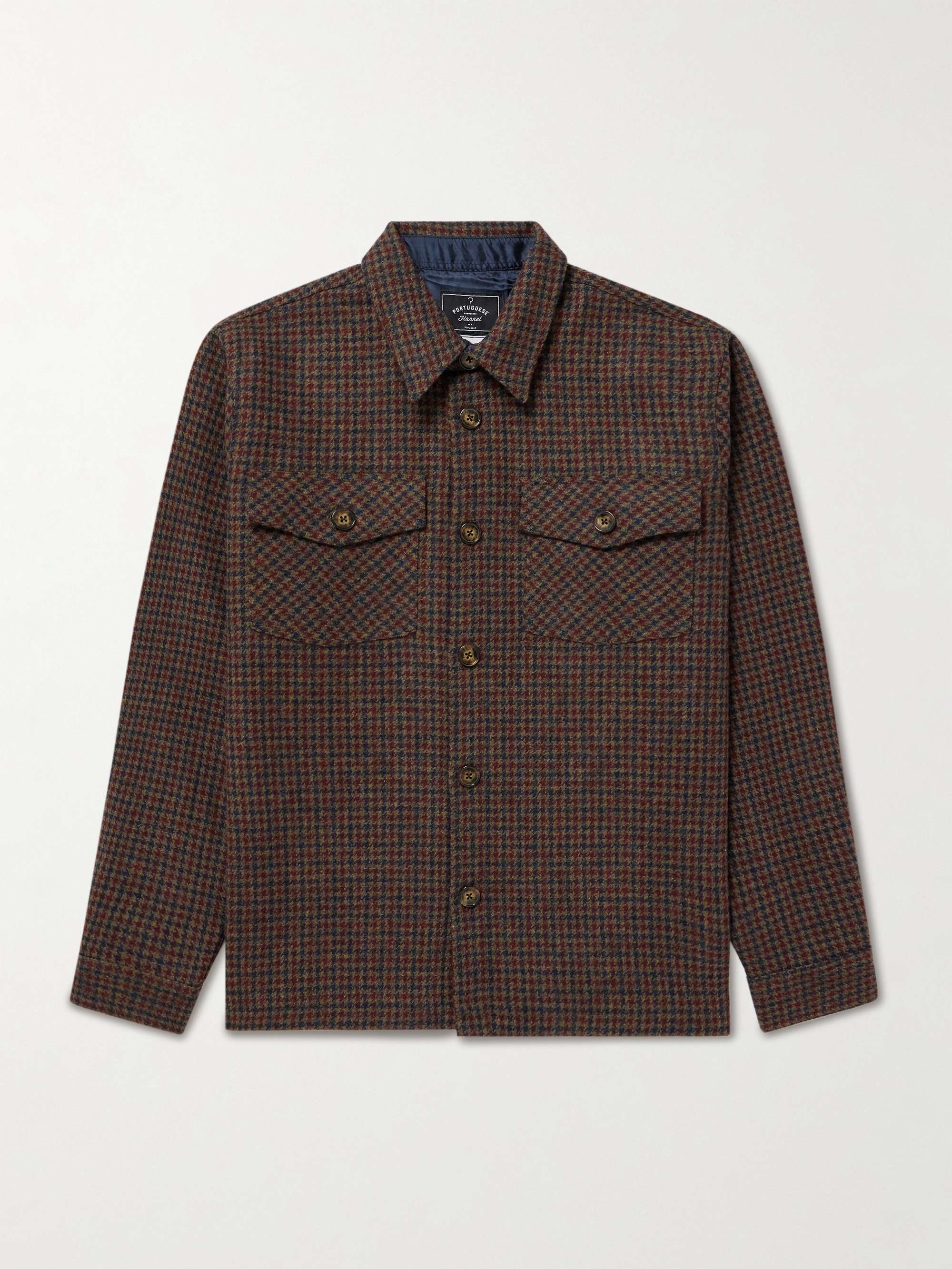 Valle Checked Tweed Overshirt view