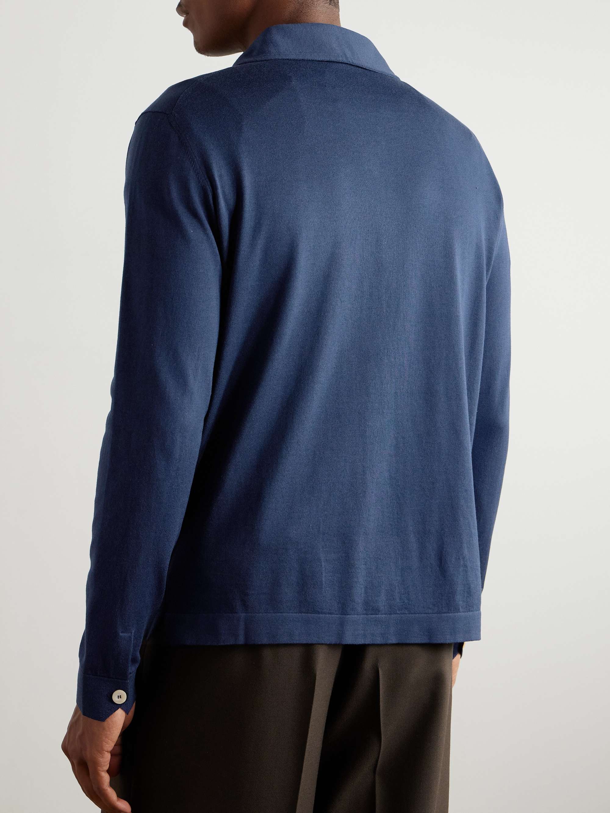 Silk and Cotton-Blend Shirt view