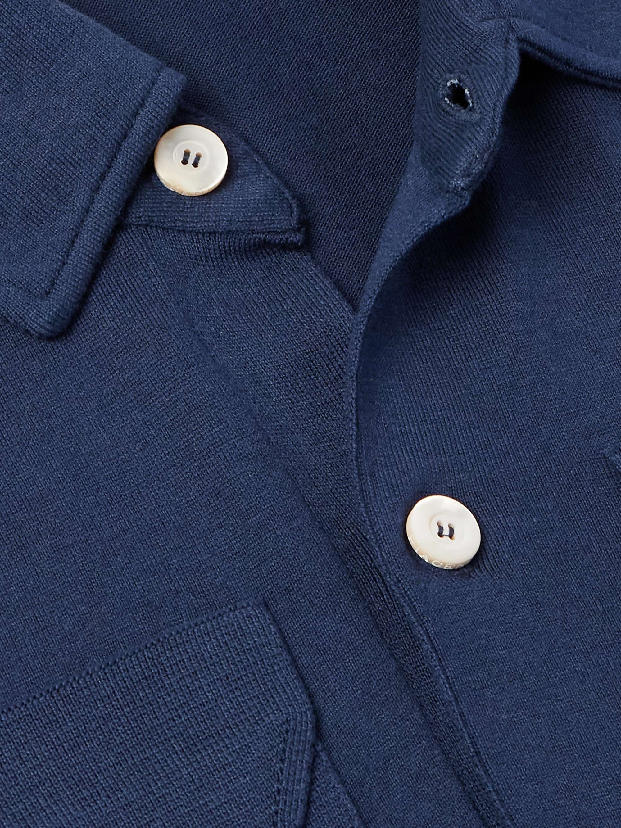 Silk and Cotton-Blend Shirt view
