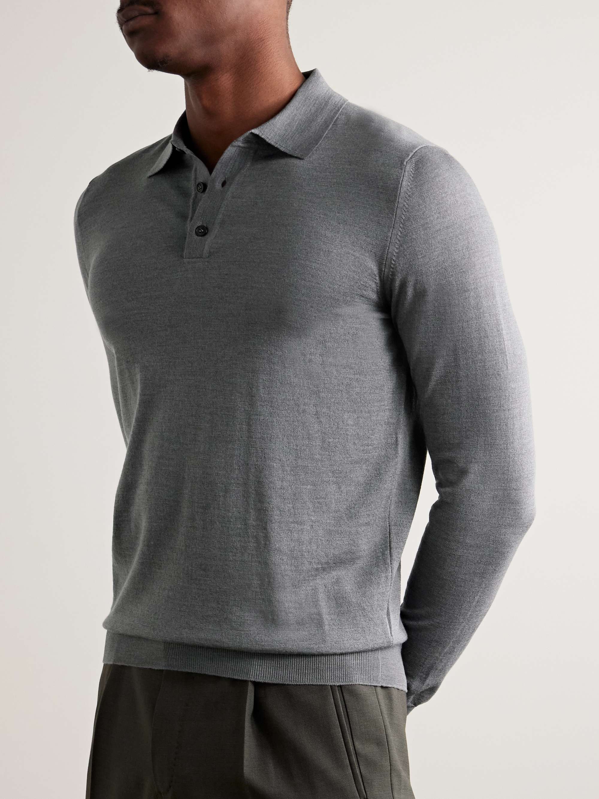 Zanone Flexwool Polo Shirt view