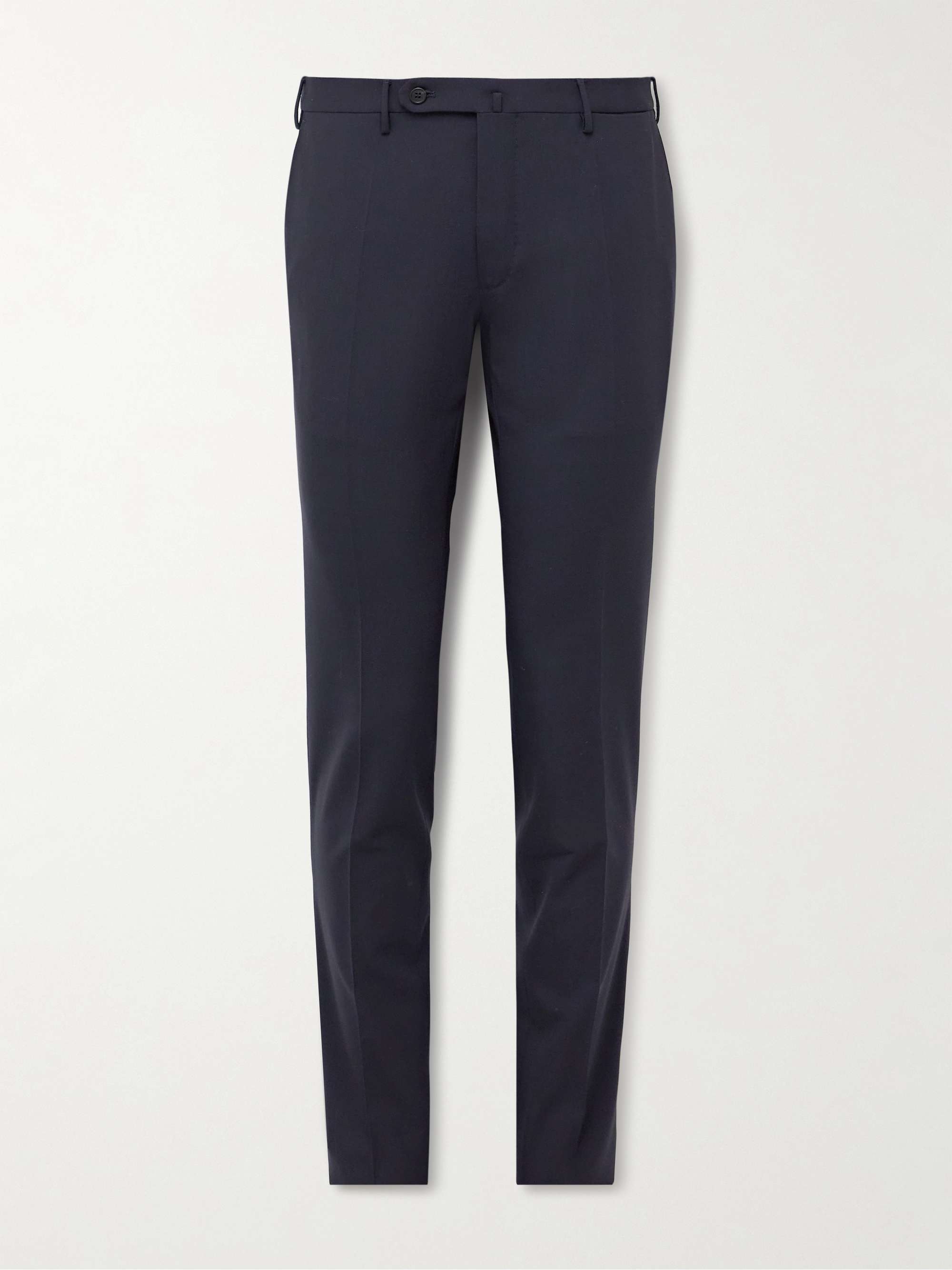 Venezia 1951 Slim-Fit Virgin Wool-Blend Trousers view