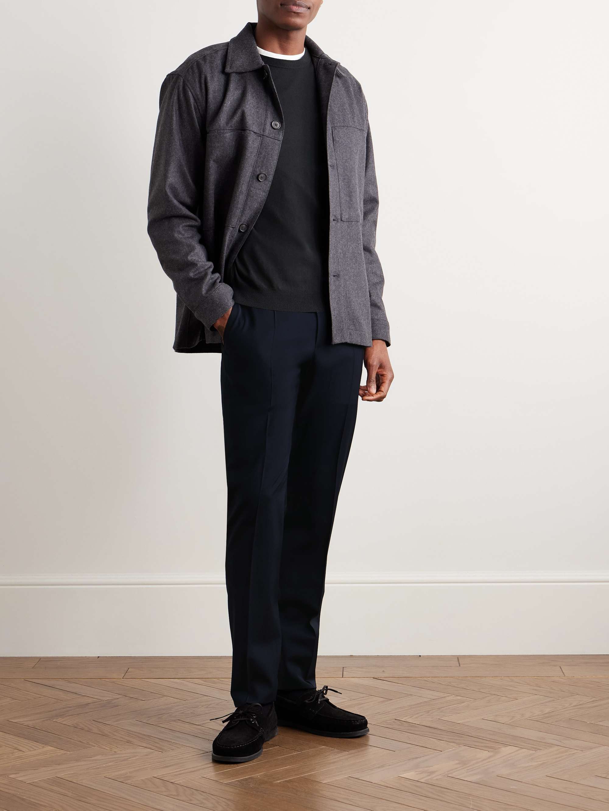 Venezia 1951 Slim-Fit Virgin Wool Trousers view