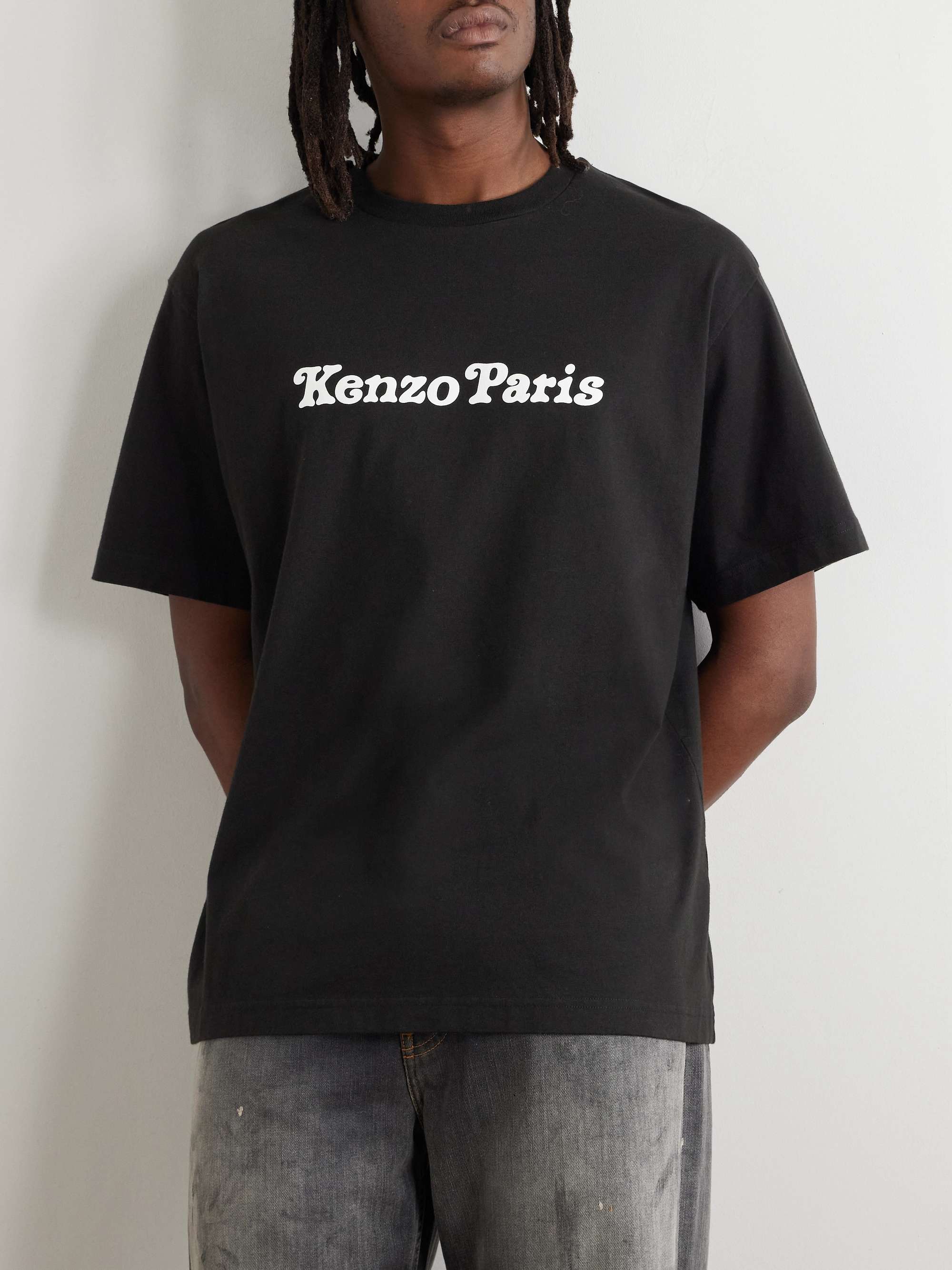 Verdy Logo-Print Cotton-Jersey T-Shirt view