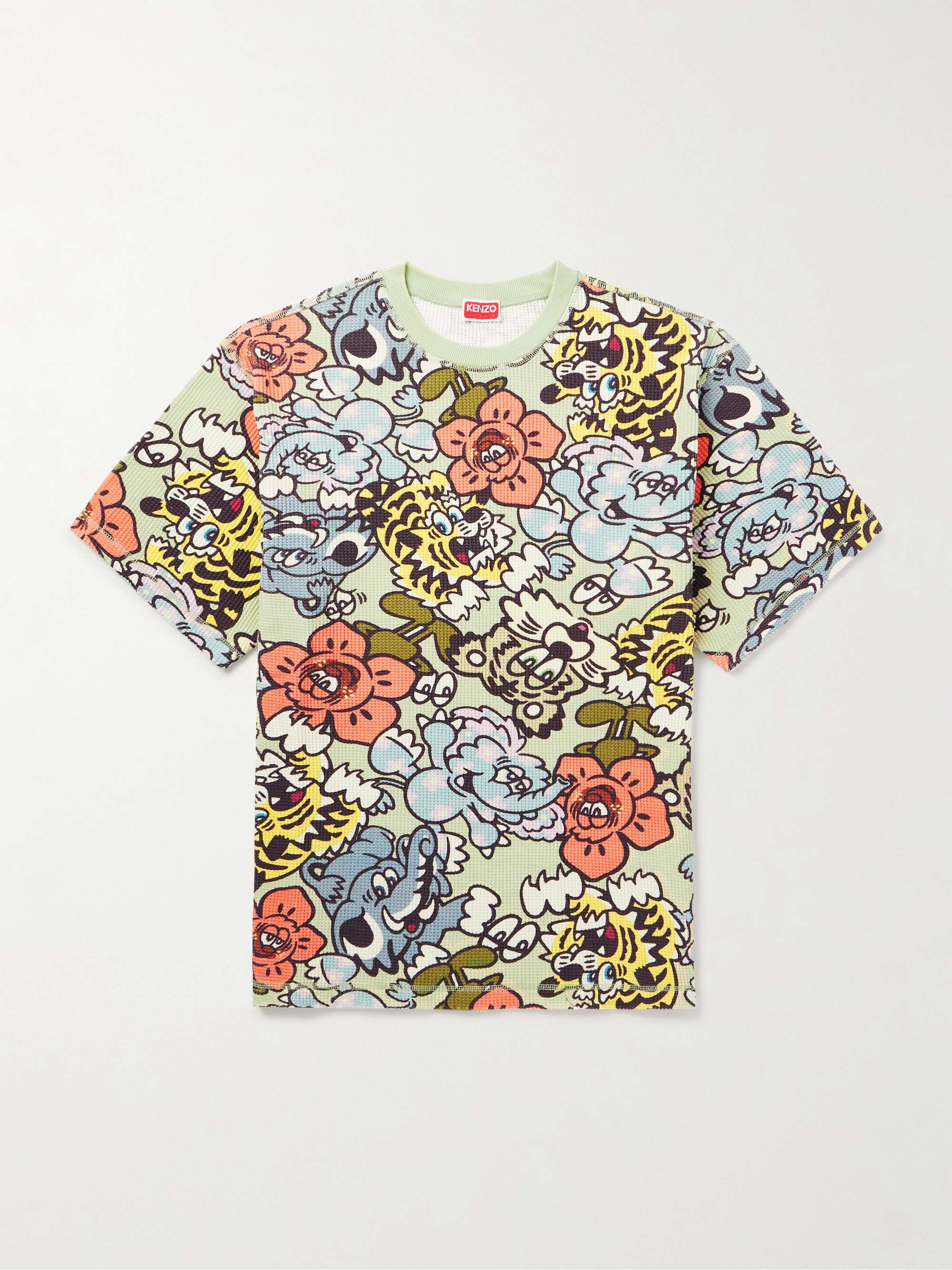 + Verdy Printed Waffle-Knit Cotton T-Shirt view