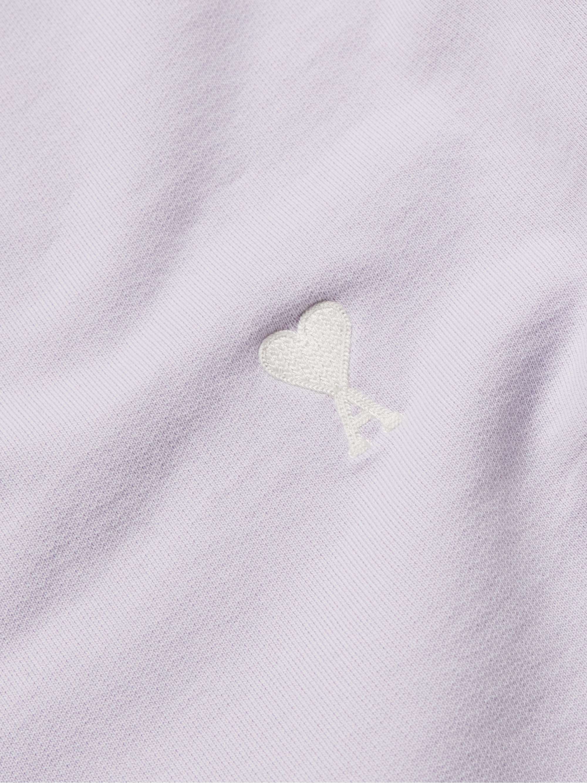 Ami de Coeur Logo-Embroidered Cotton-Jersey Sweatshirt view