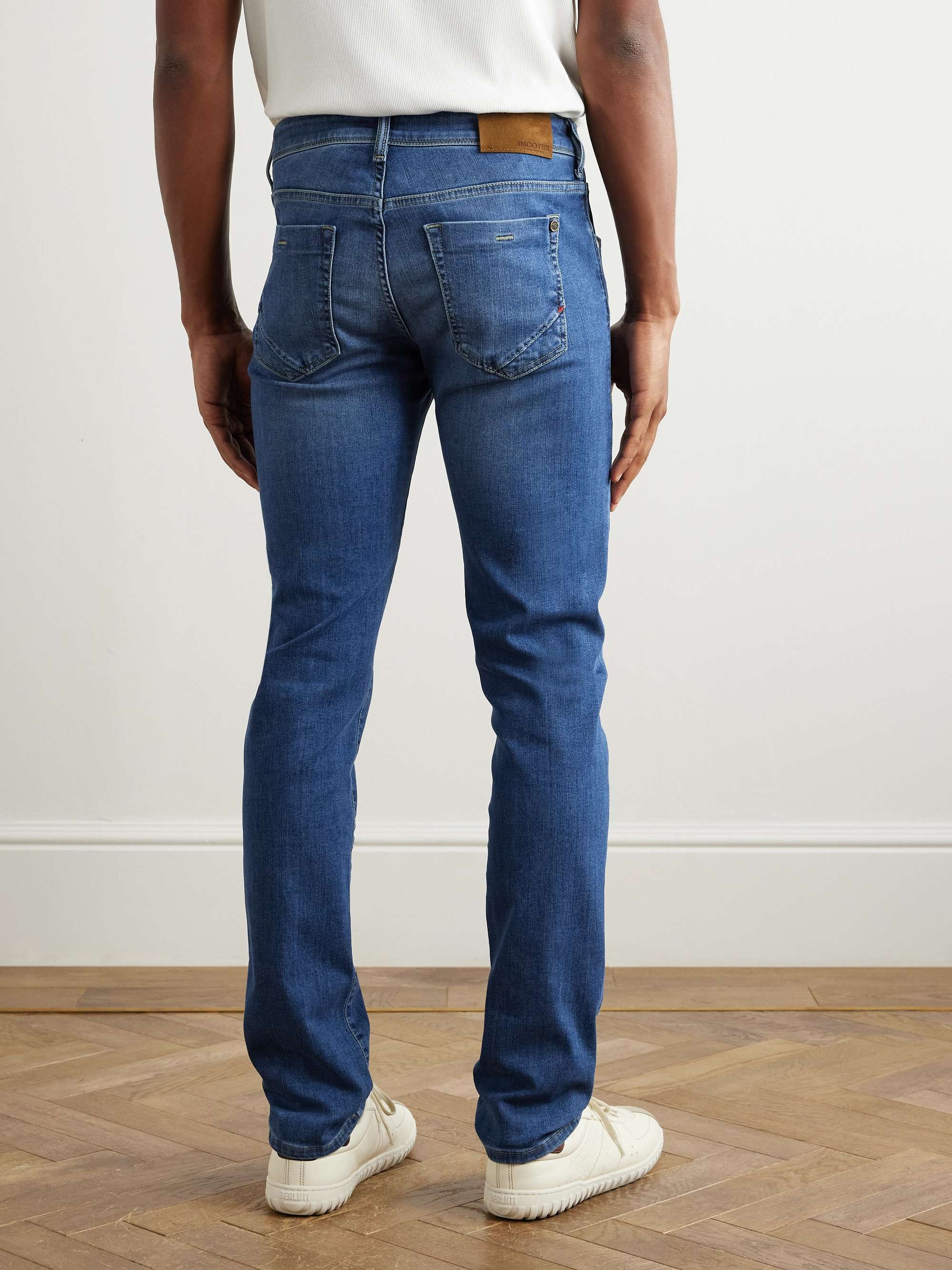 Blue Division Slim-Fit Straight-Leg Jeans view