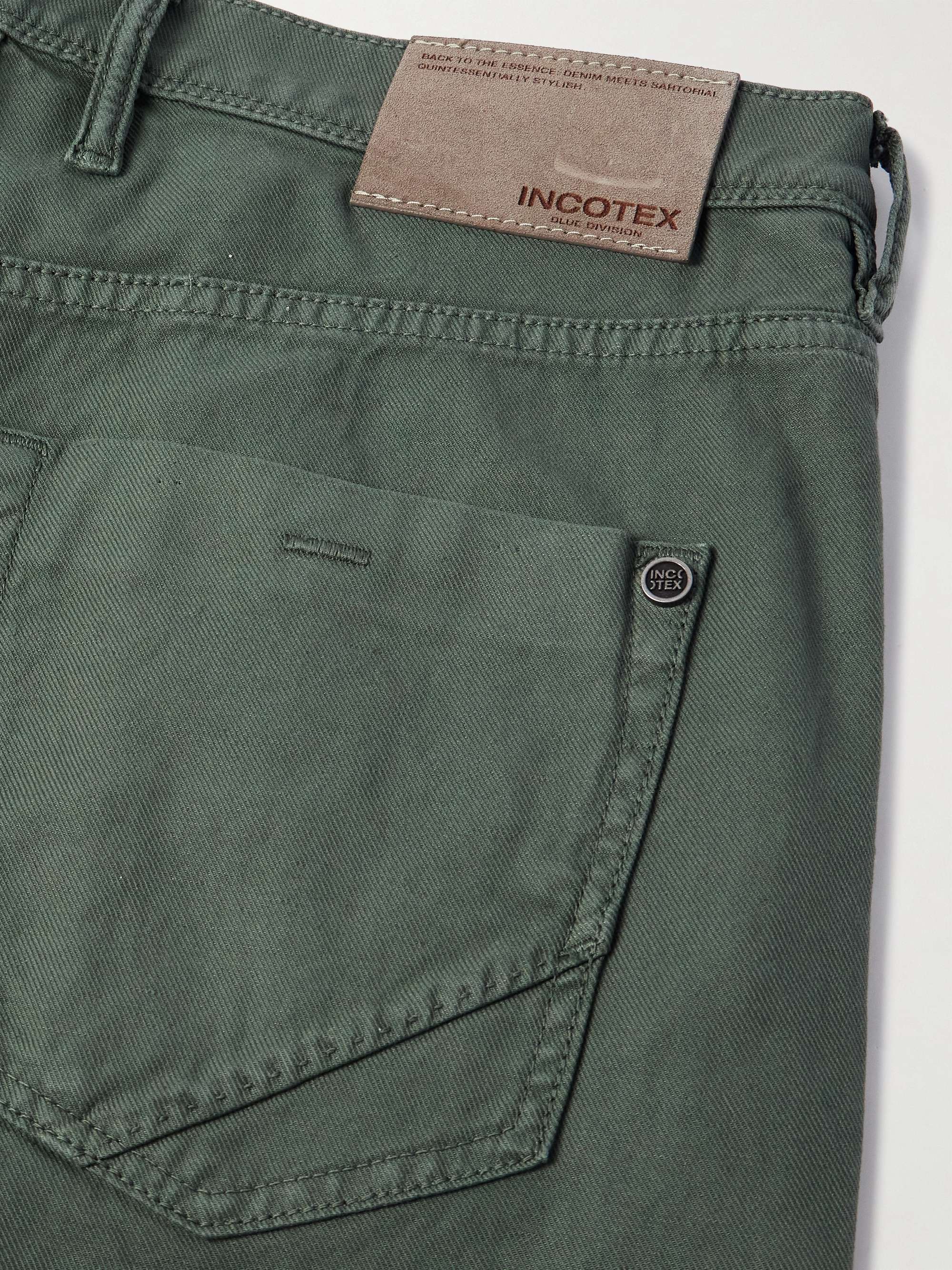 Blue Division Straight-Leg Denim Shorts view