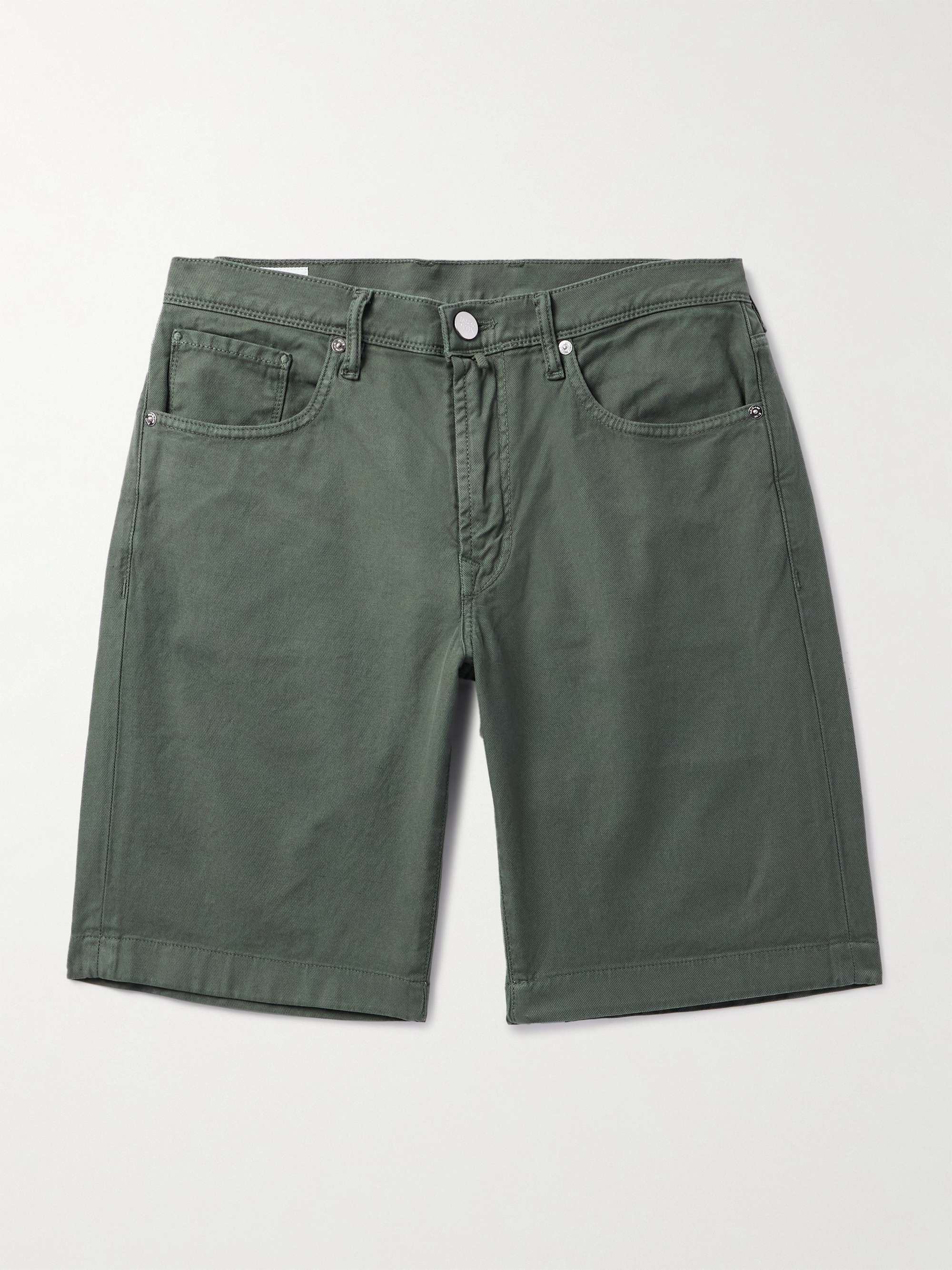 Blue Division Straight-Leg Denim Shorts view