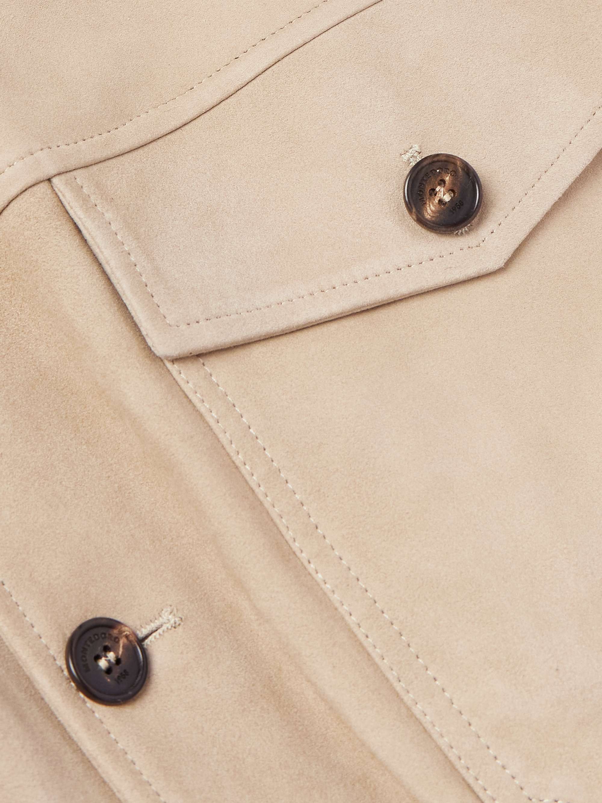 Montedoro Suede Bomber Jacket view