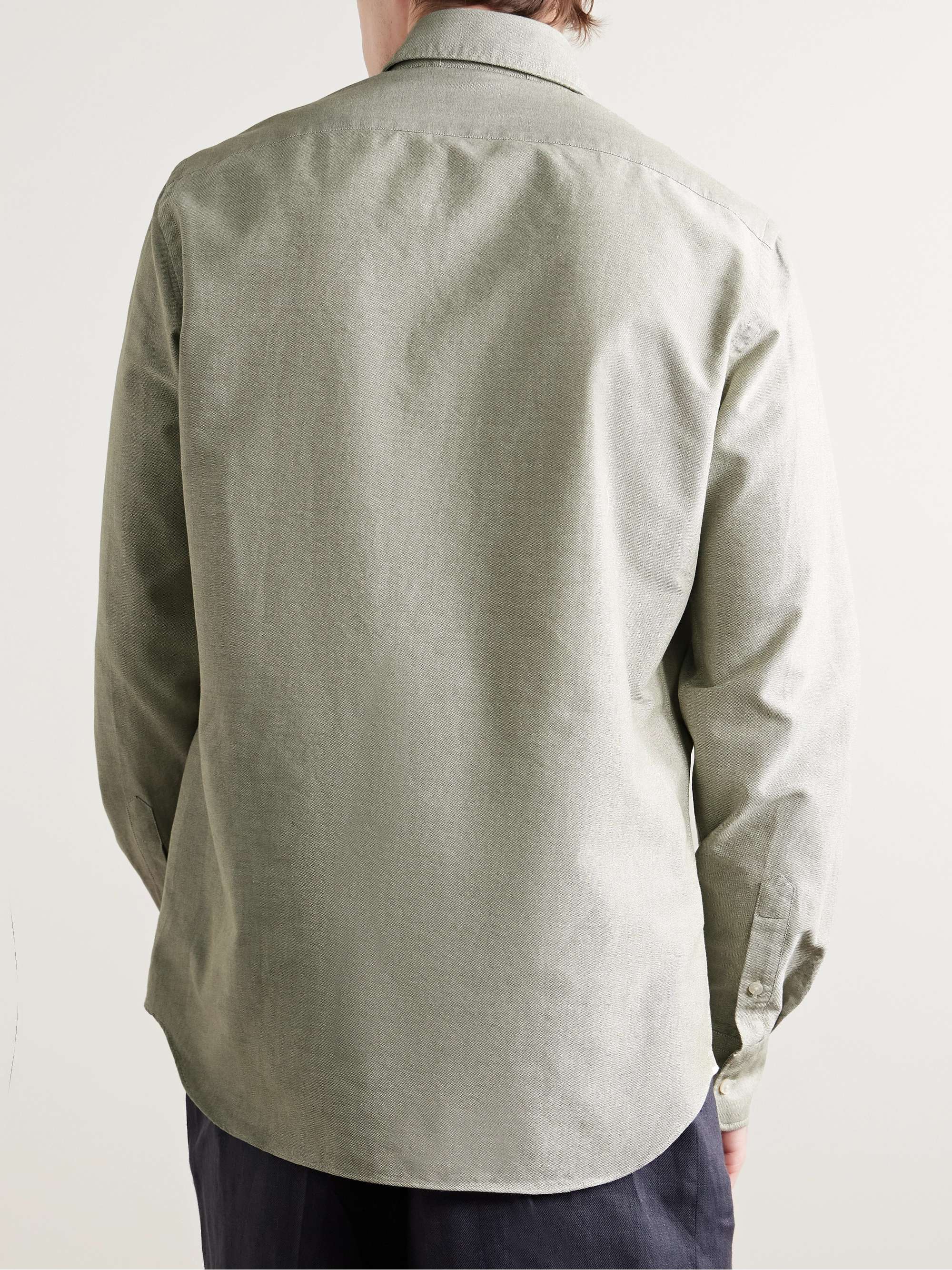 Glanshirt Button-Down Collar Cotton Oxford Shirt view