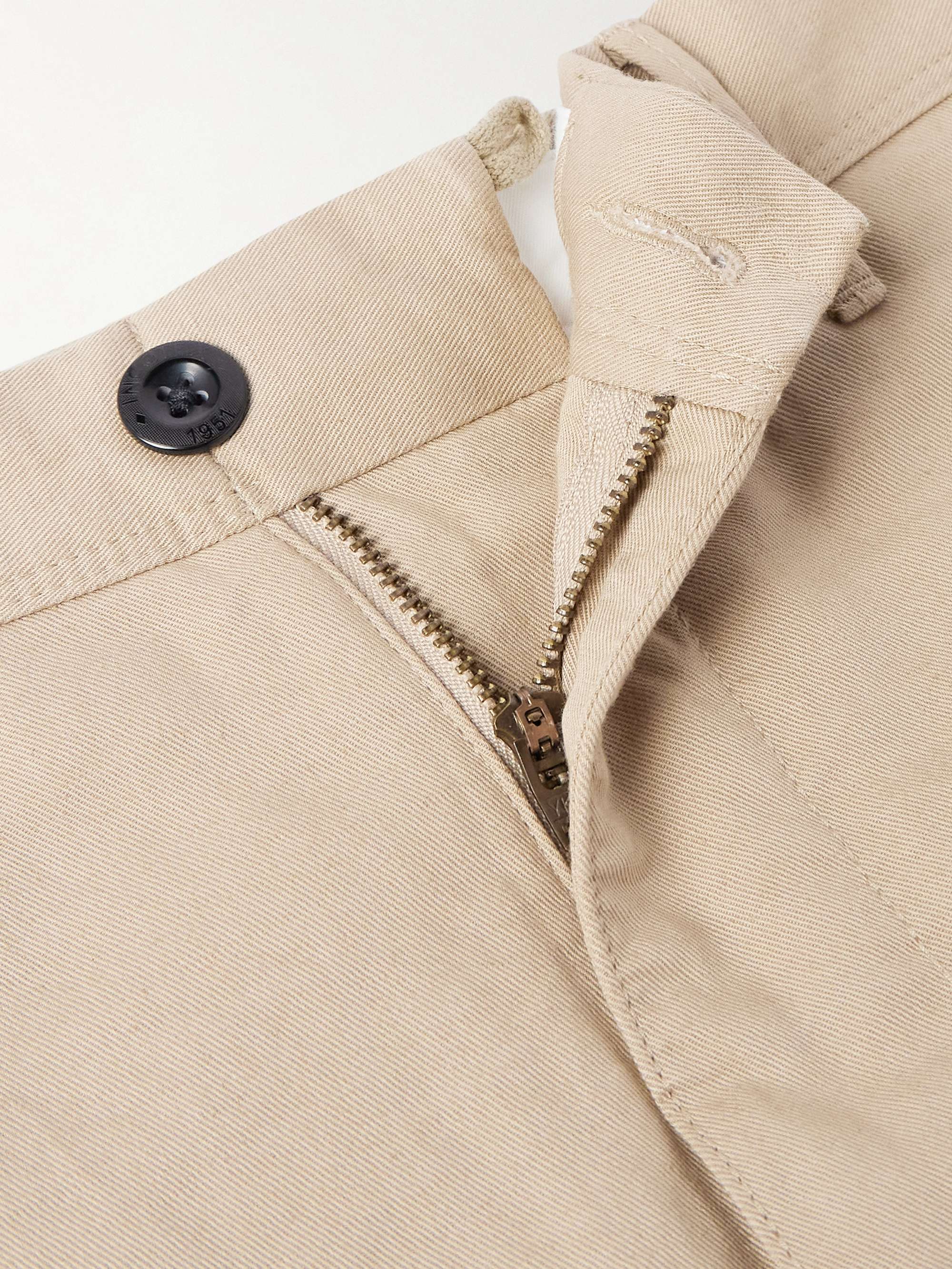 Straight-Leg Linen and Cotton-Blend Twill Bermuda Shorts view