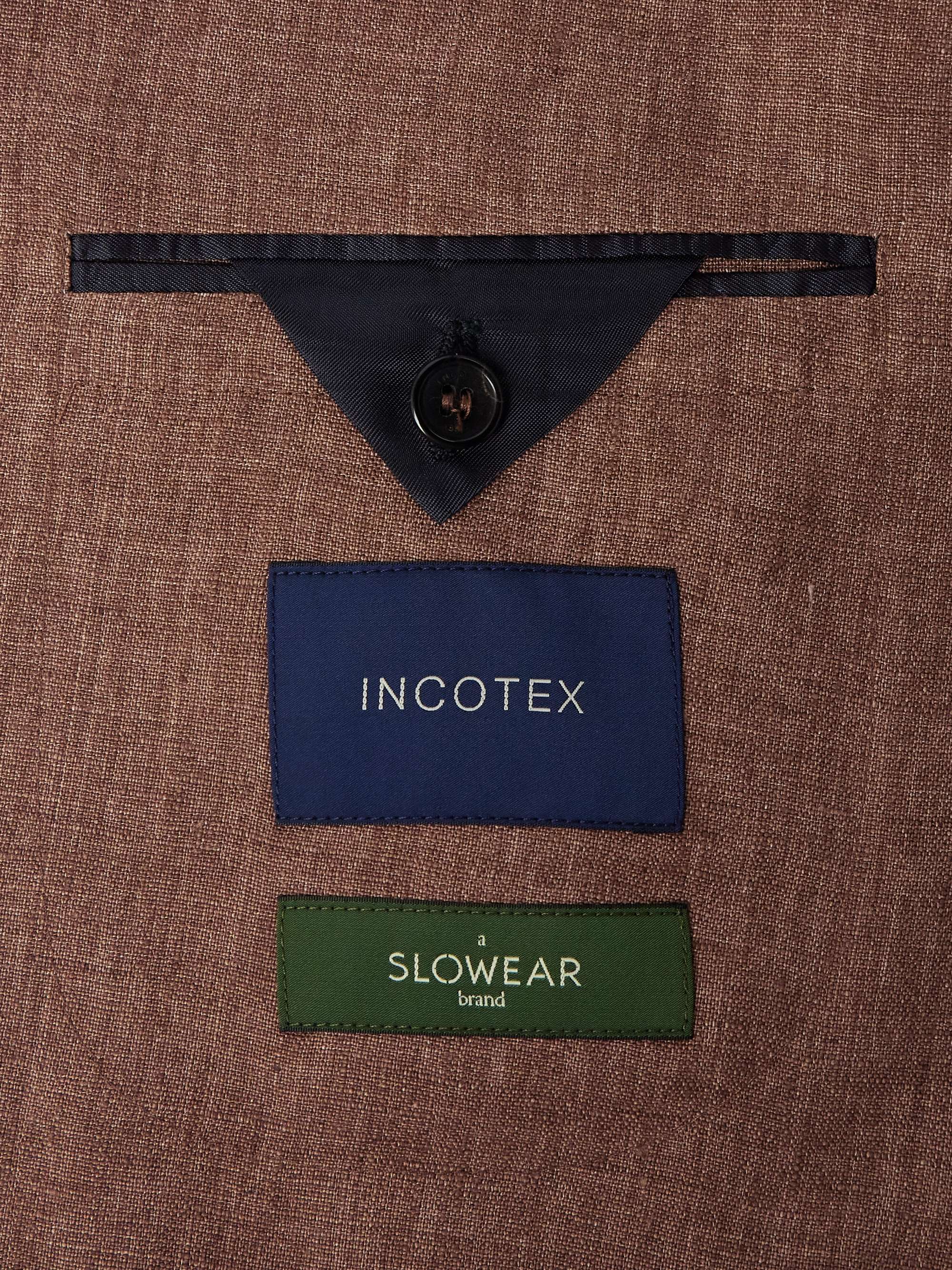 Venezia 1951 Slim-Fit Garment-Dyed Linen Suit Jacket view