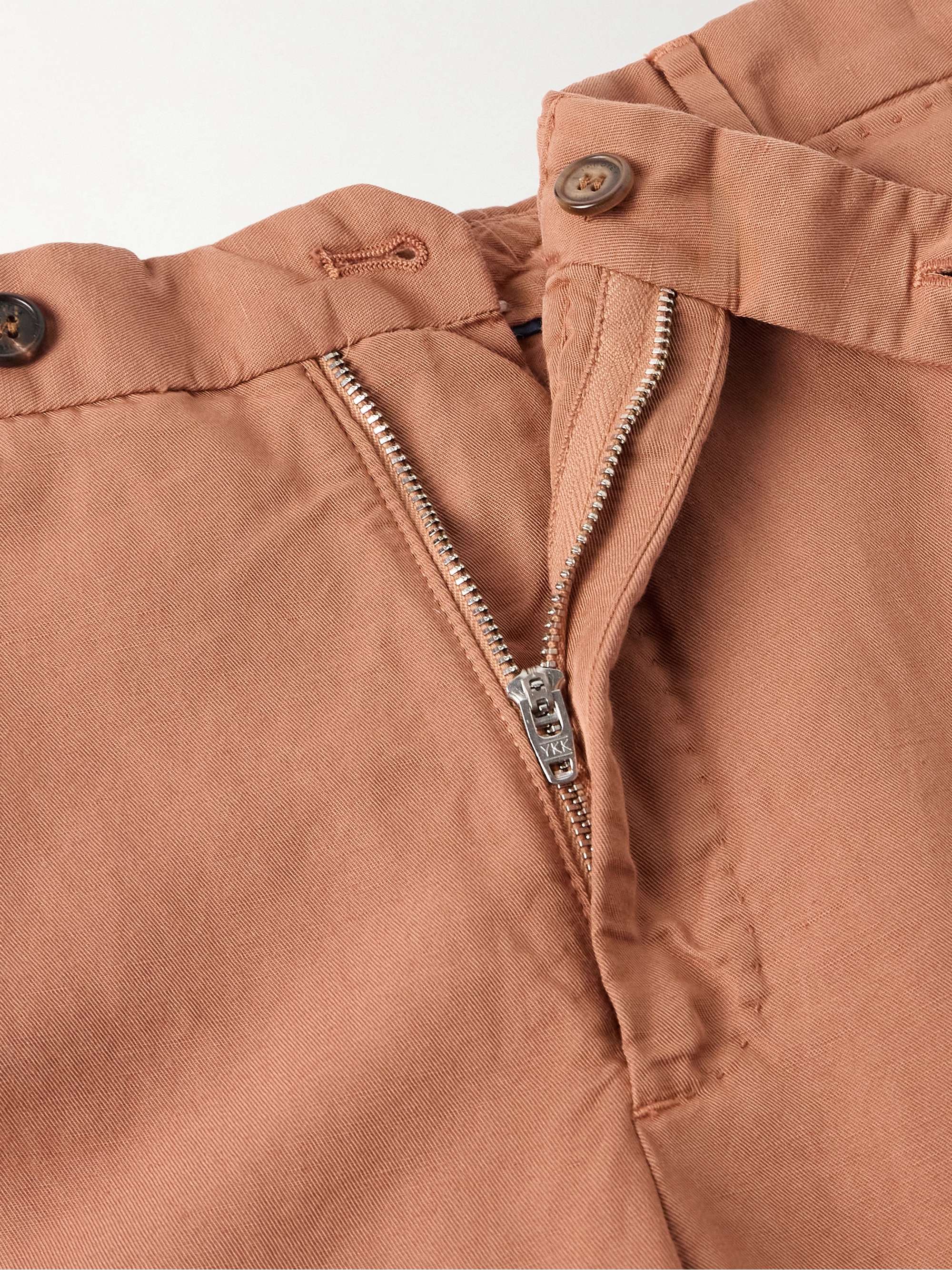 Venezia 1951 Slim-Fit Garment-Dyed Chinolino Trousers view