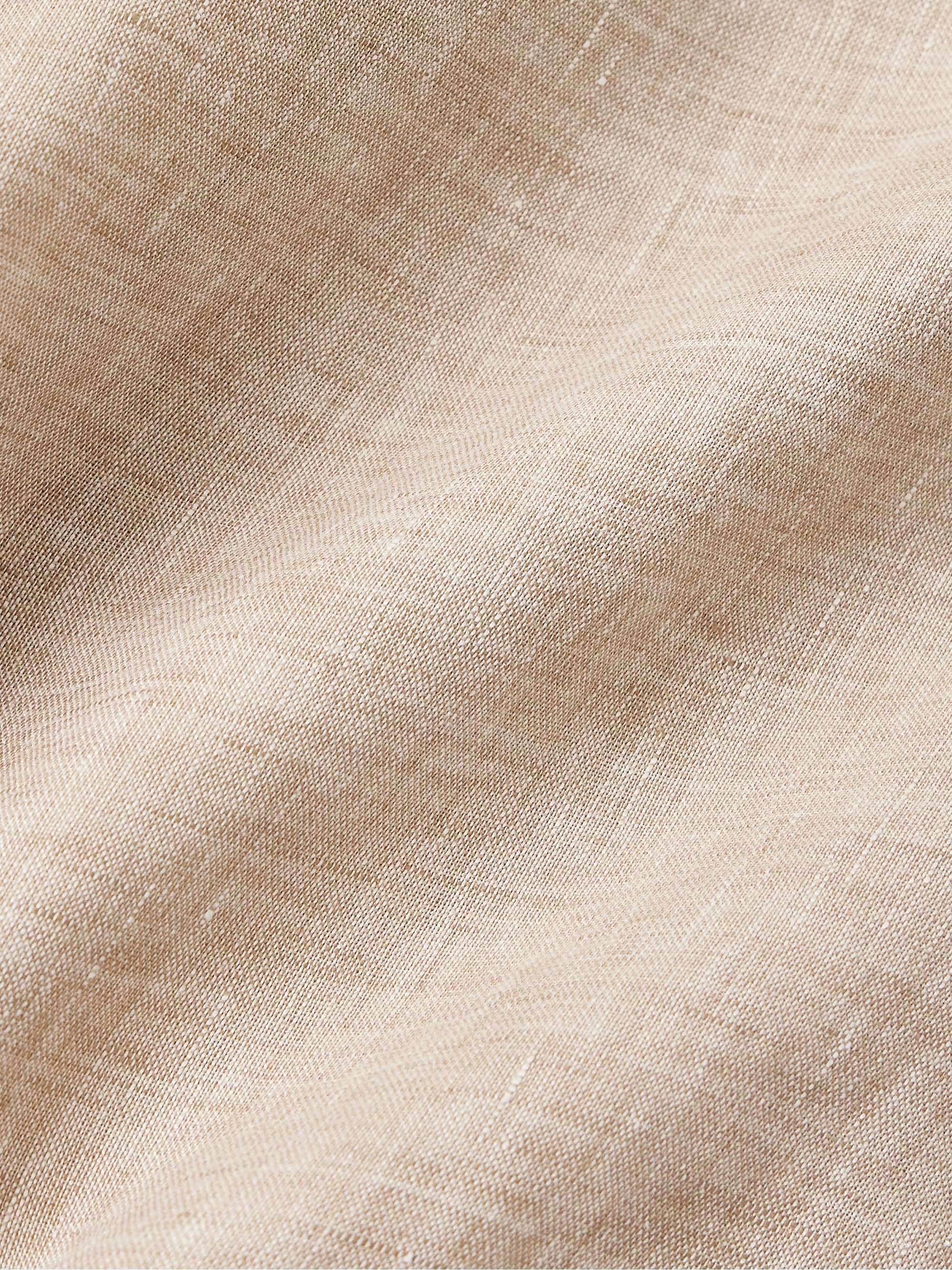 Glanshirt Grandad-Collar Linen Shirt view