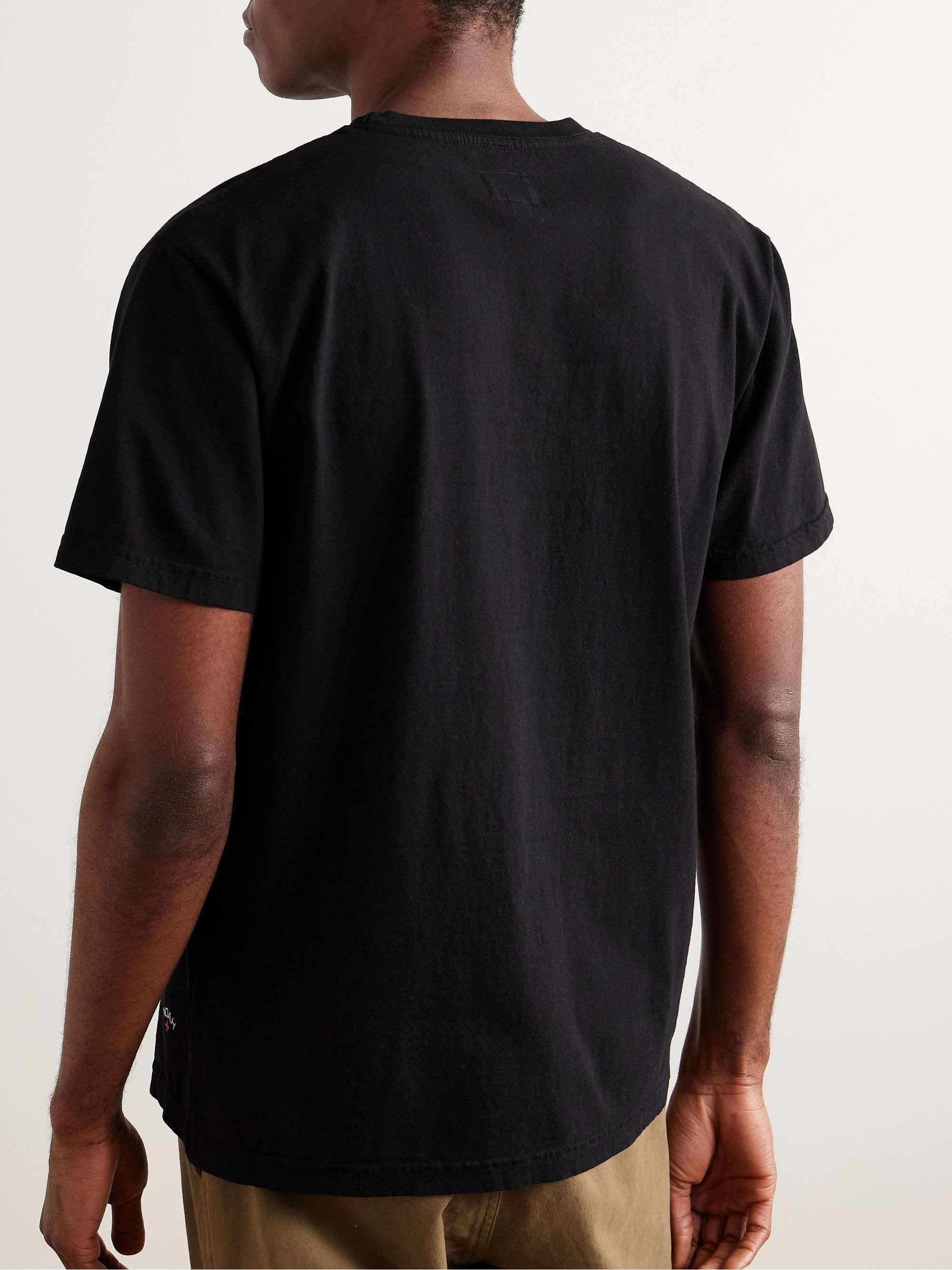 Logo-Print Recycled Cotton-Jersey T-Shirt view