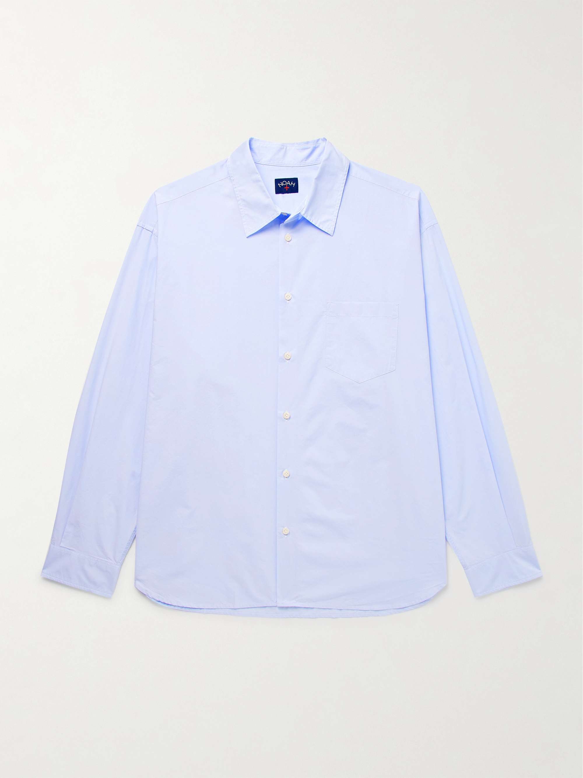 Oversized Cotton-Poplin Shirt view