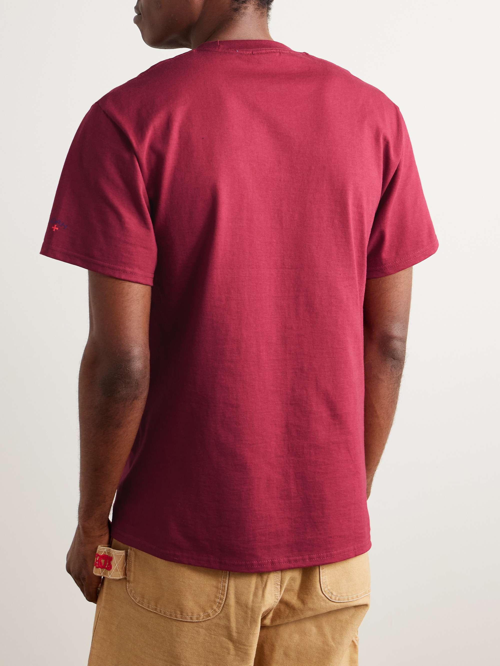The Surf Printed Cotton-Jersey T-Shirt view