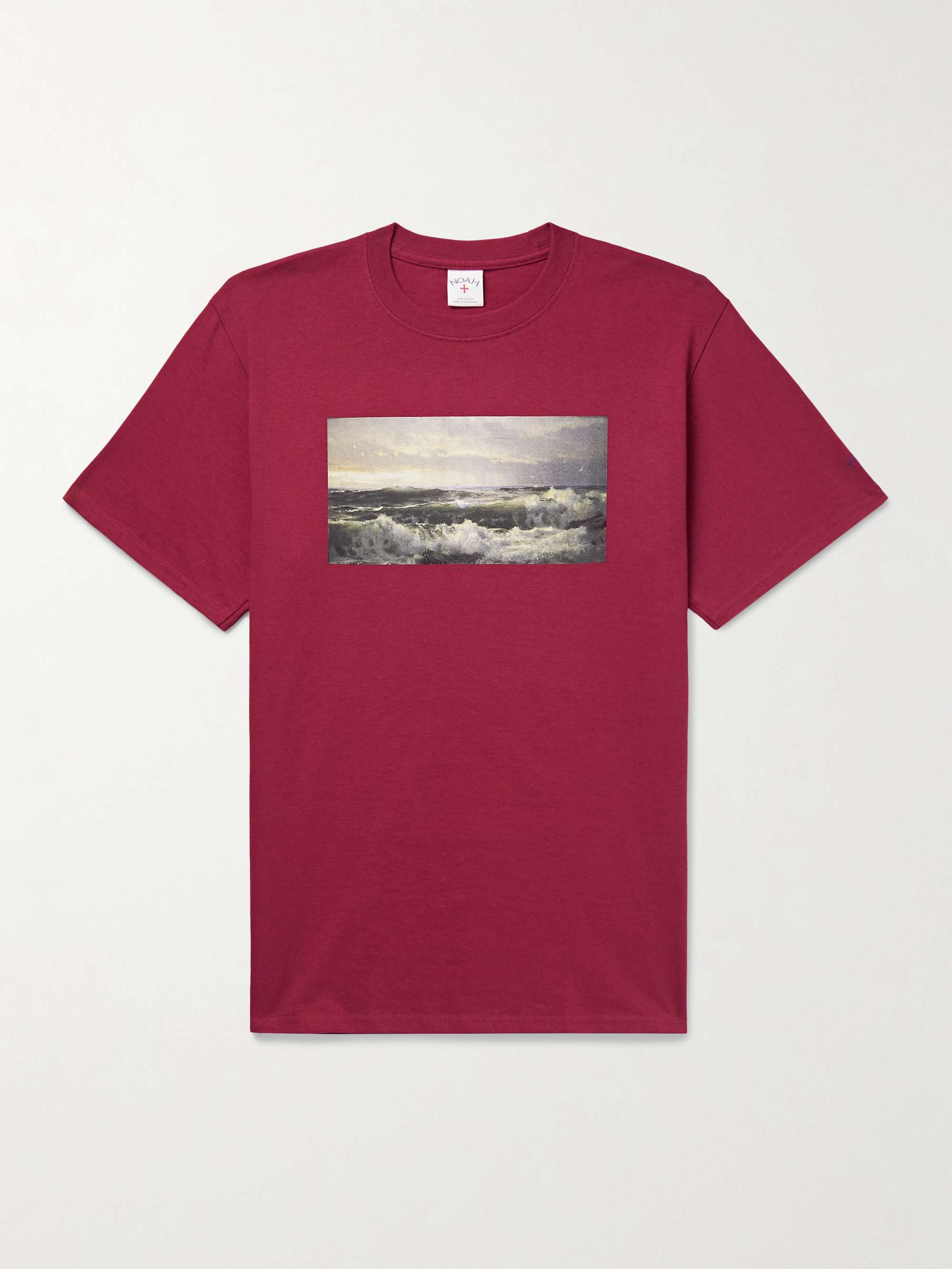 The Surf Printed Cotton-Jersey T-Shirt view